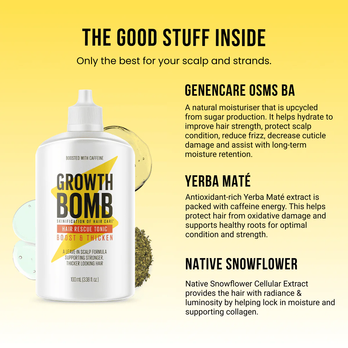 Growth Bomb Hair Growth Scalp Tonic 100ml - Image 4