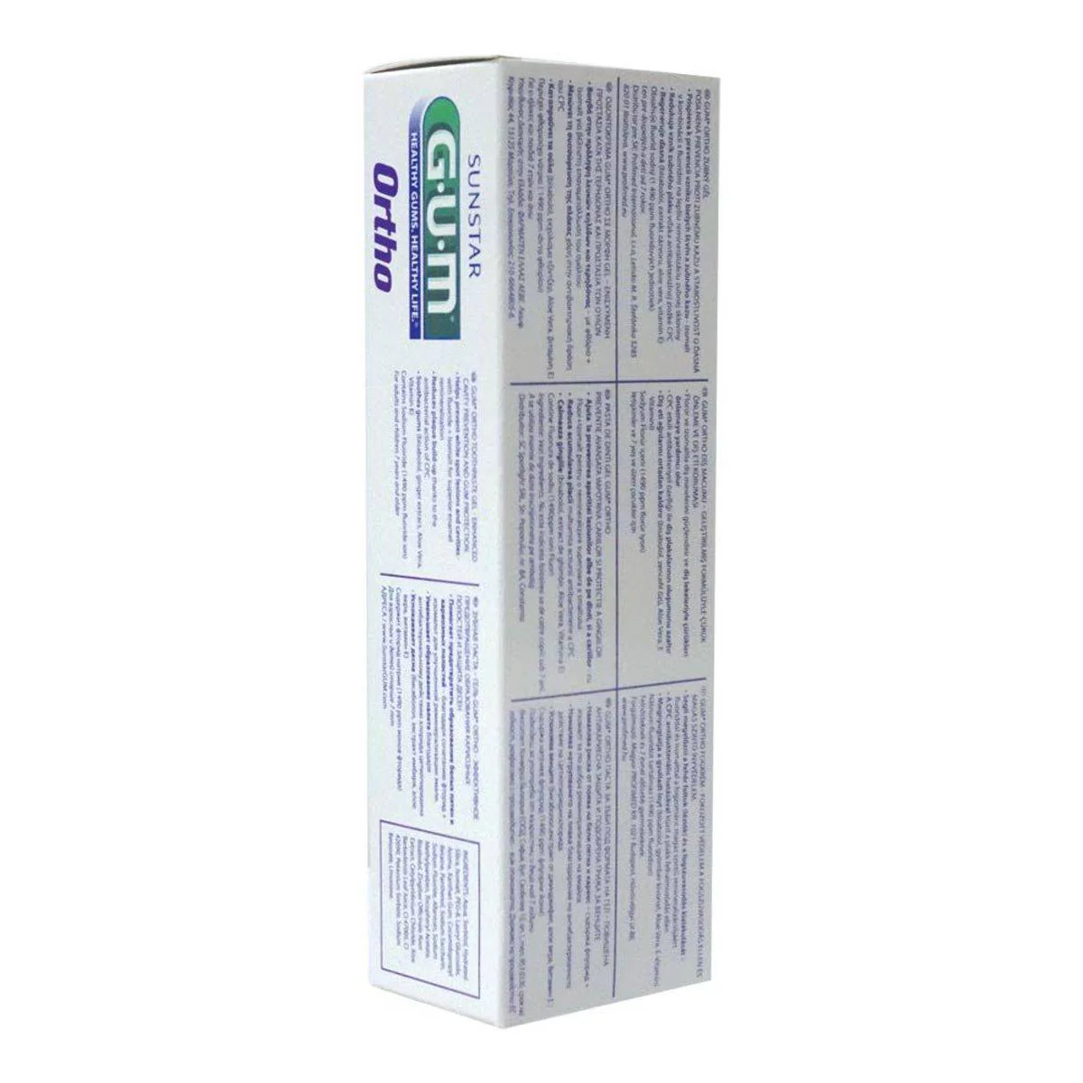 Gum Ortho Spearmint Toothpaste Gel 75g - Image 3