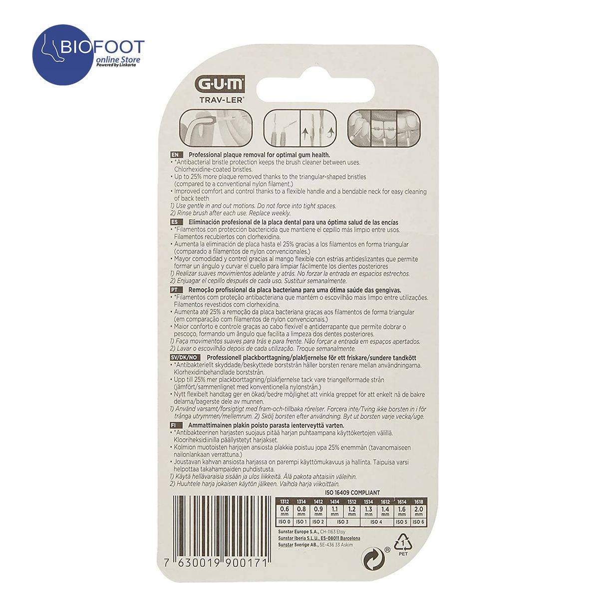 Gum TravLer Interdental Brush 9mm - Image 2