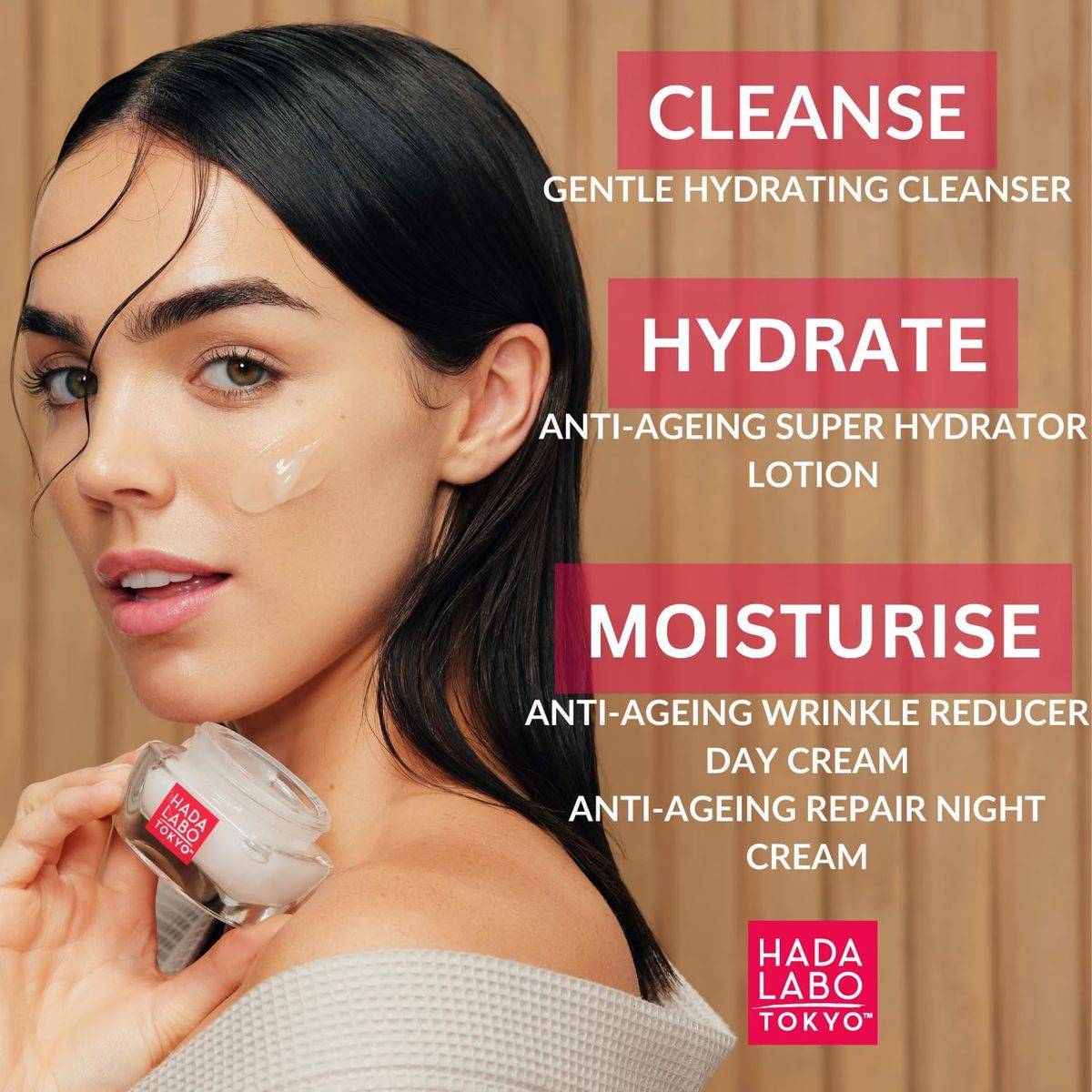 Hada Labo Tokyo Deep Wrinkle Corrector Eye & Mouth Area Cream 15ml - Image 4