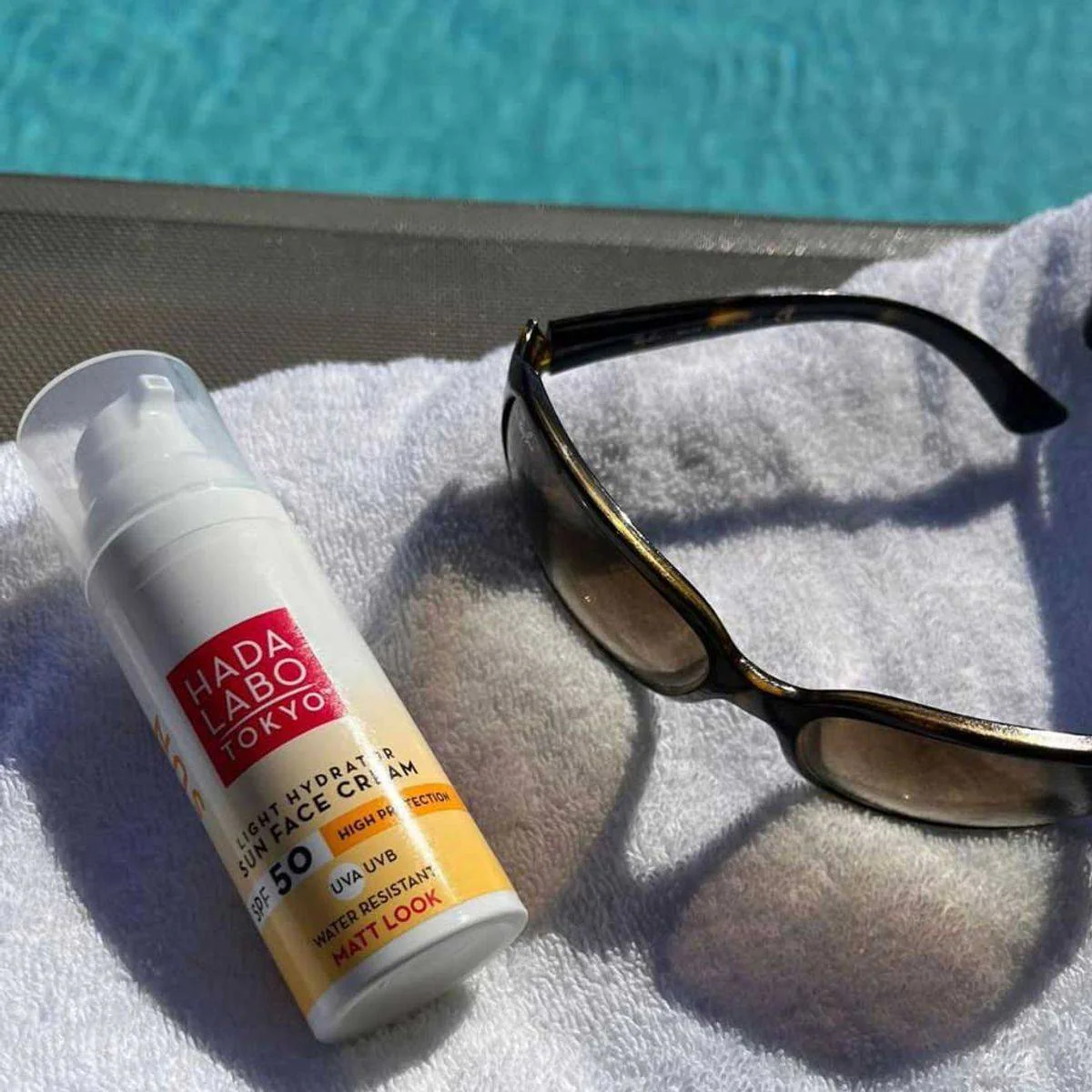 Hada Labo Tokyo Light Hydrator Sun Face Cream Matte Look SPF50 50ml - Image 2