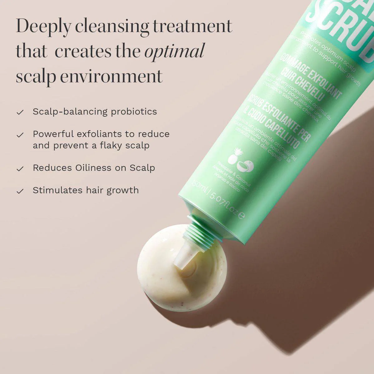 Hairburst Exfoliating Scalp Scrub 150ml - Image 5