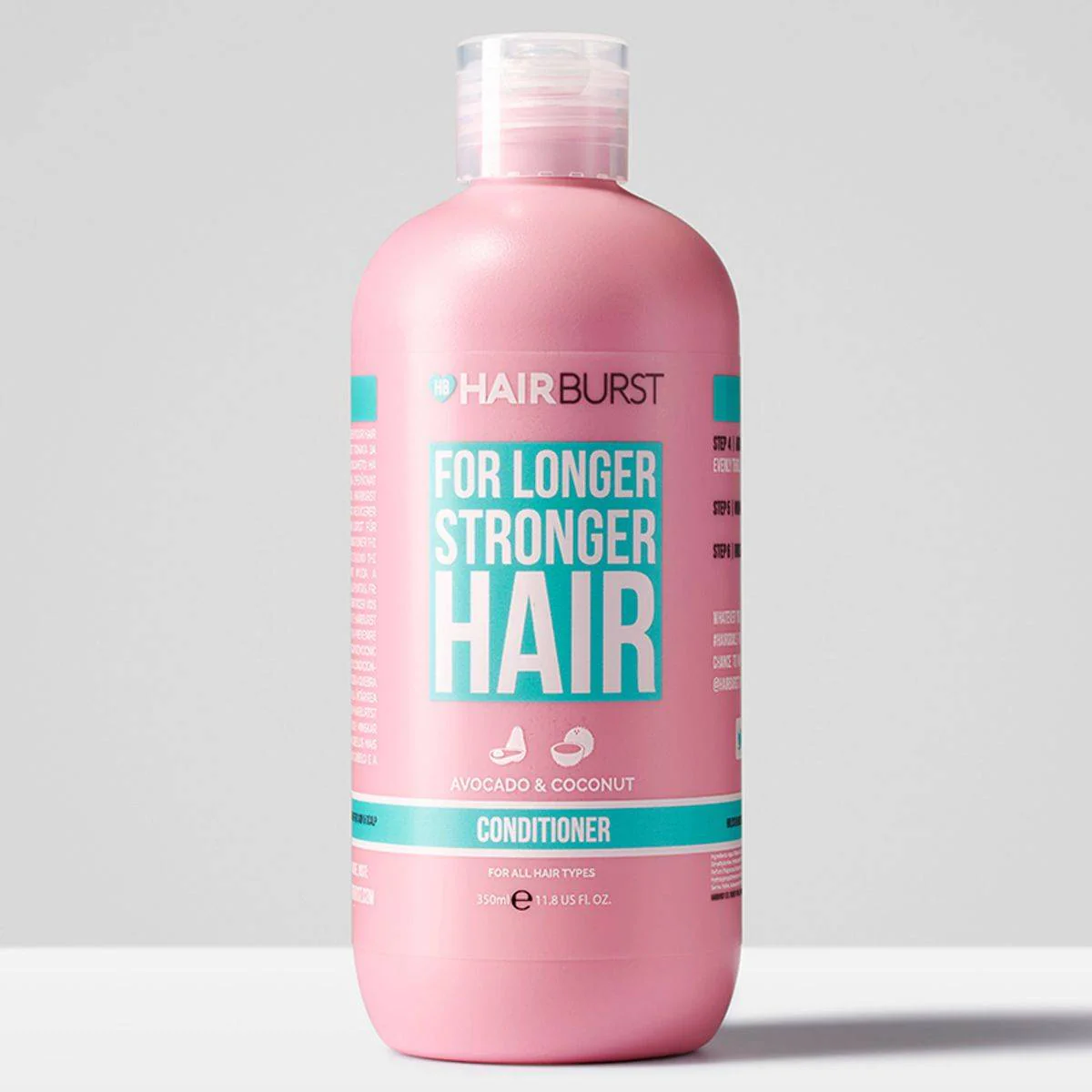 Hairburst Longer Stronger Hair Avocado & Coconut Conditioner 350ml - Image 3