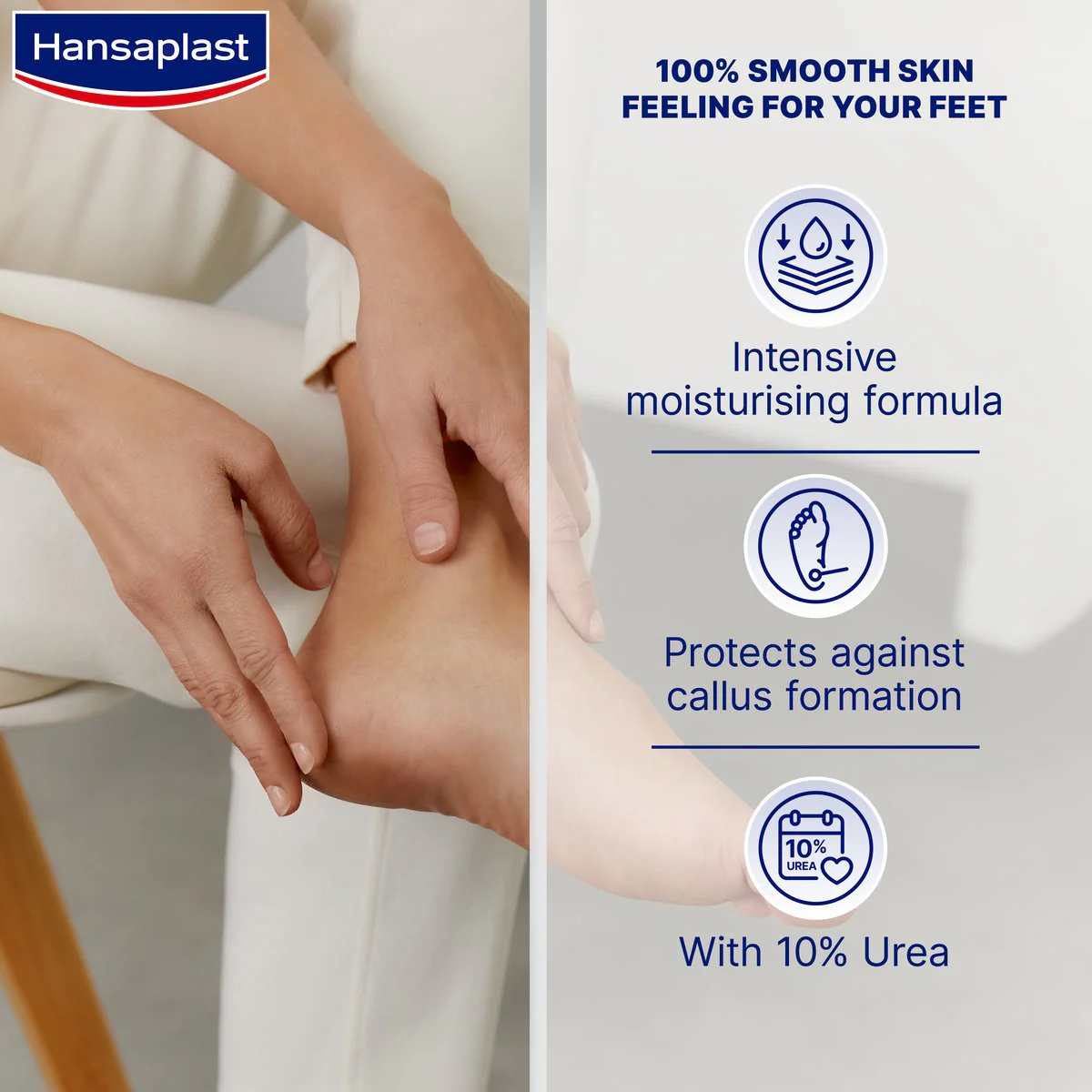 Hansaplast Foot Moisturising Cream 100ml - Image 3