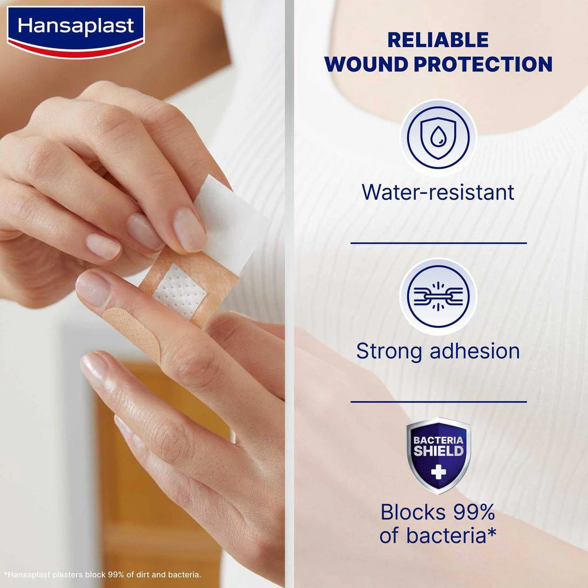 Hansaplast Water Resistant 20 Strips - Image 4