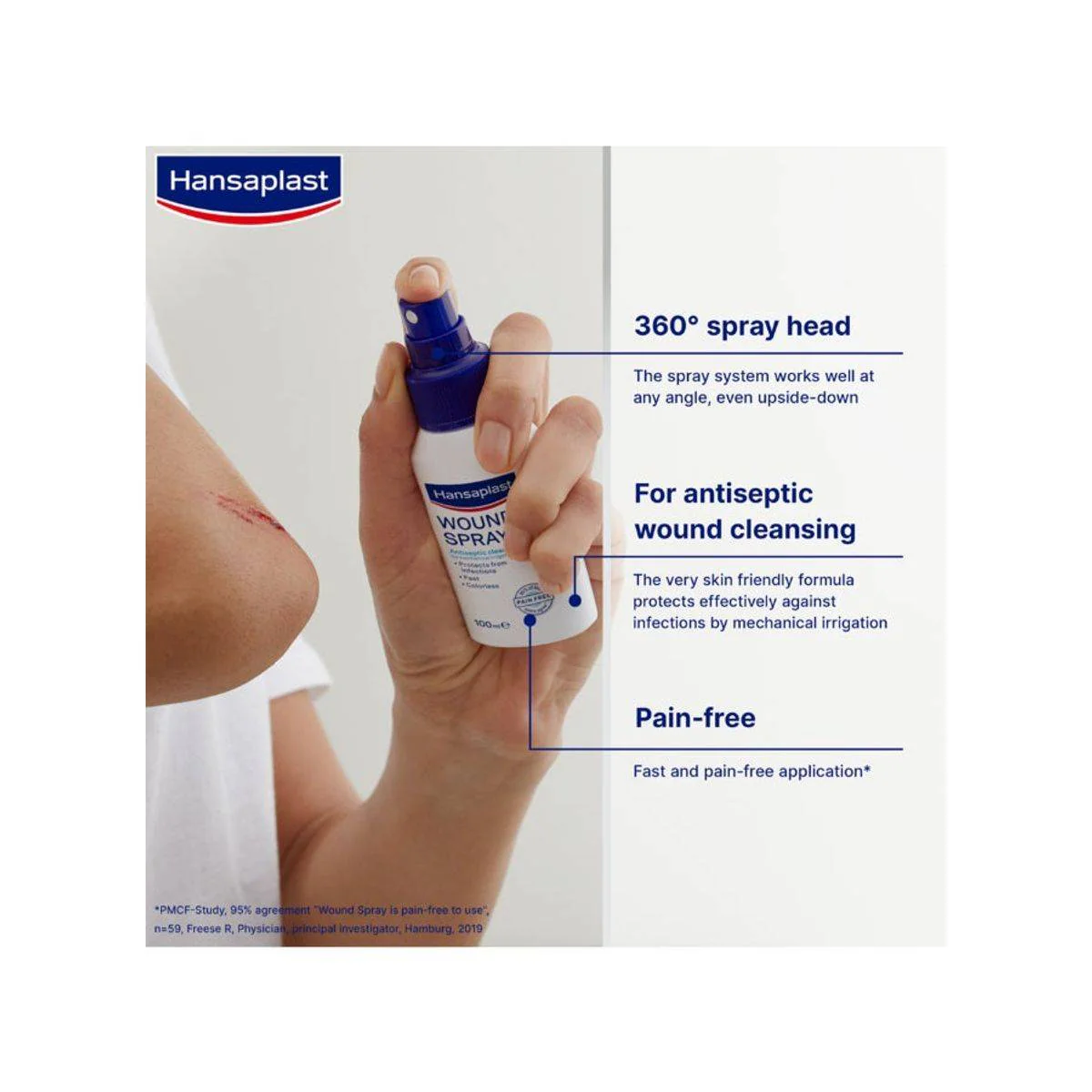 Hansaplast Wound Spray 100ml - Image 3