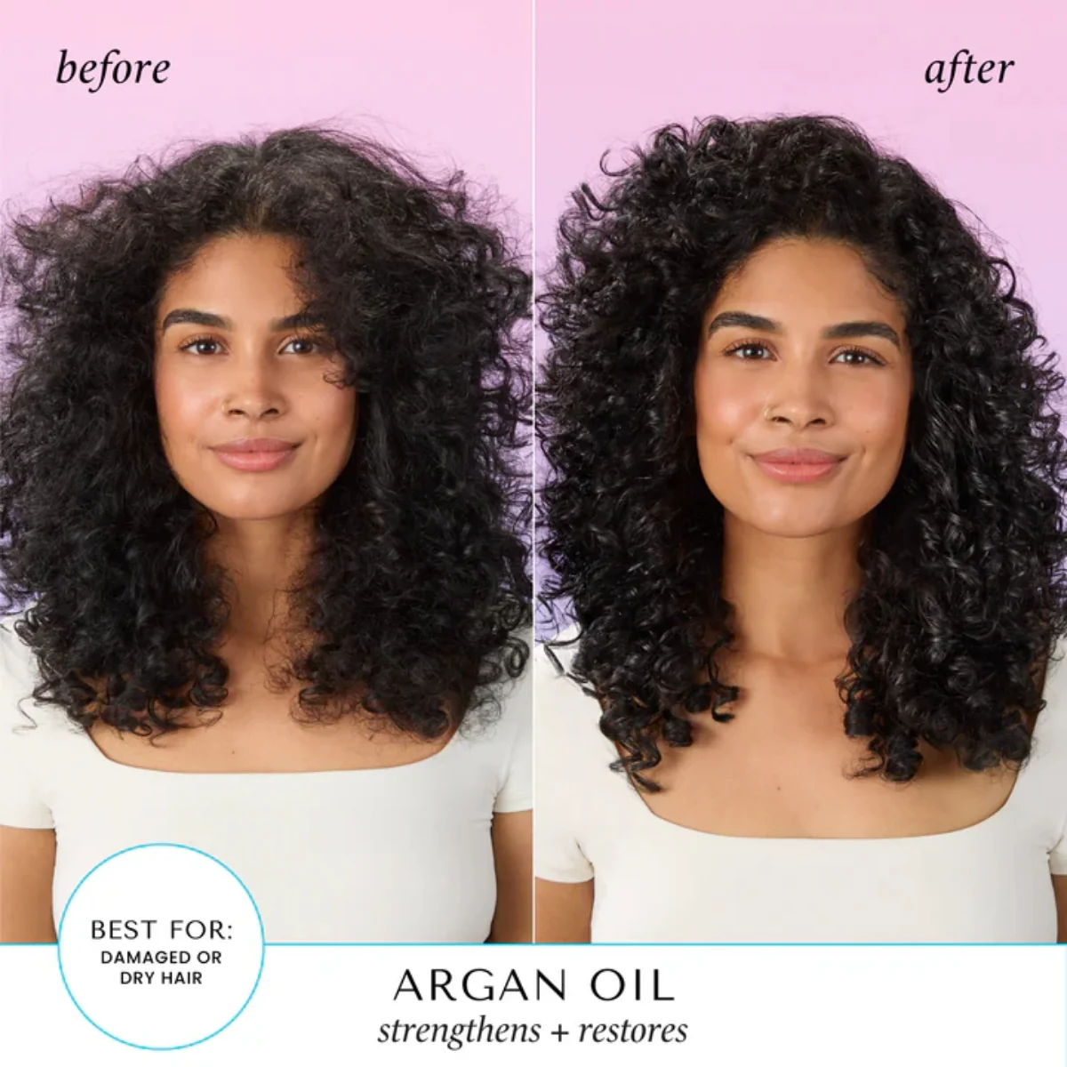 Hask Argan Oil Repairing Shampoo 1L - Image 4