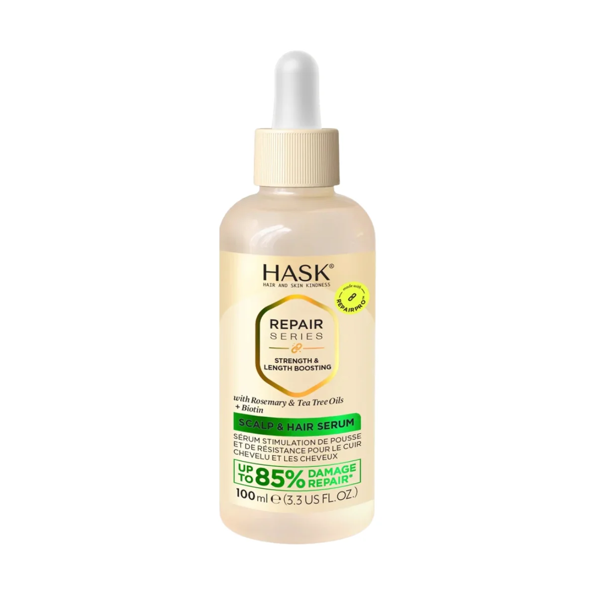 Hask Repair Series Strength & Length Boosting Scalp & Hair Serum 100ml