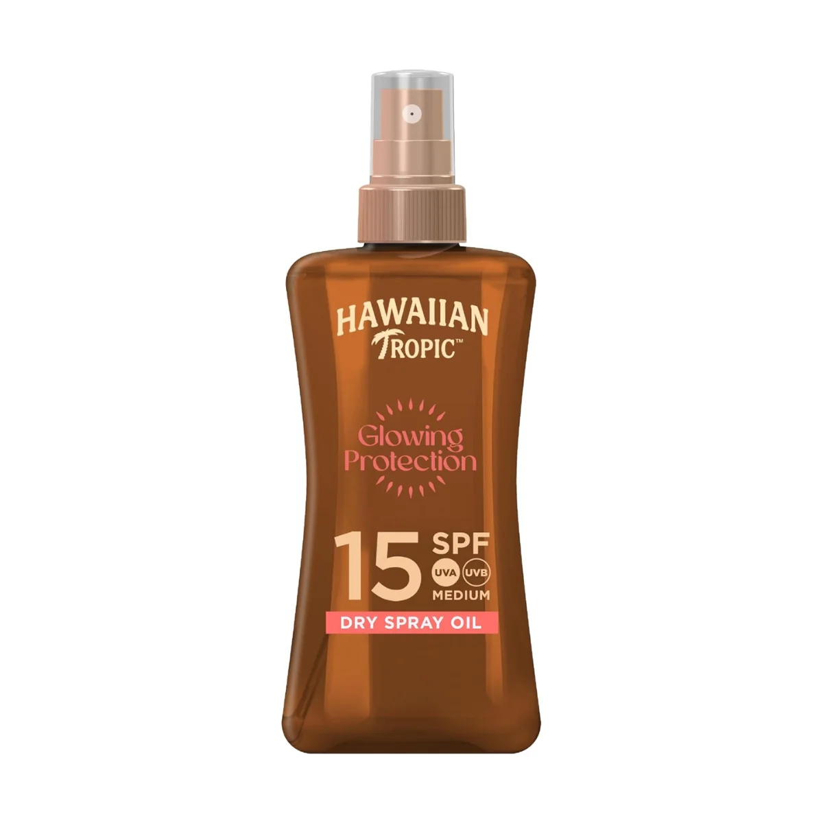 Hawaiian Tropic Glowing Protection Dry Spray Oil SPF15 200ml