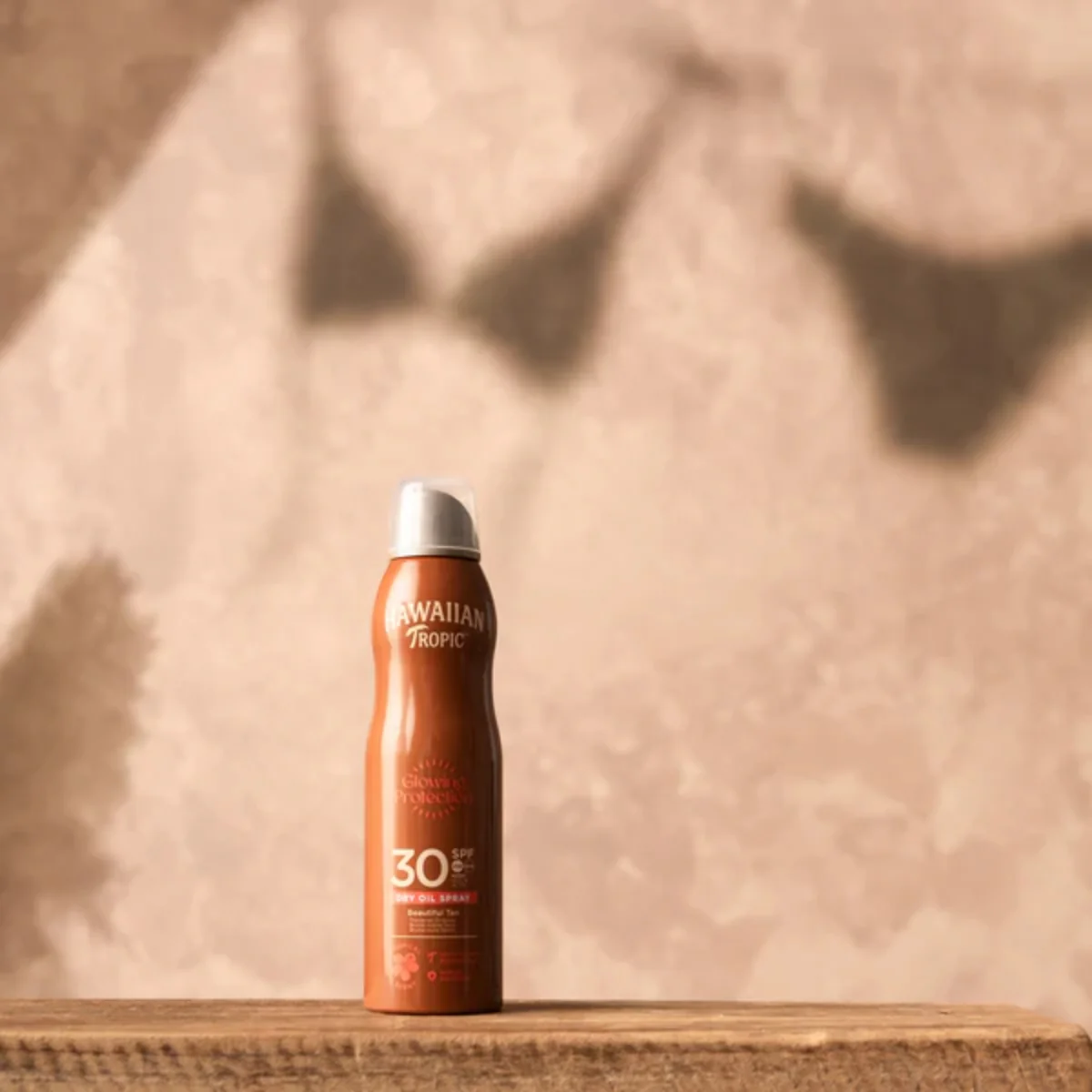 Hawaiian Tropic Glowing Protection Dry Spray Oil SPF30 180ml - Image 4