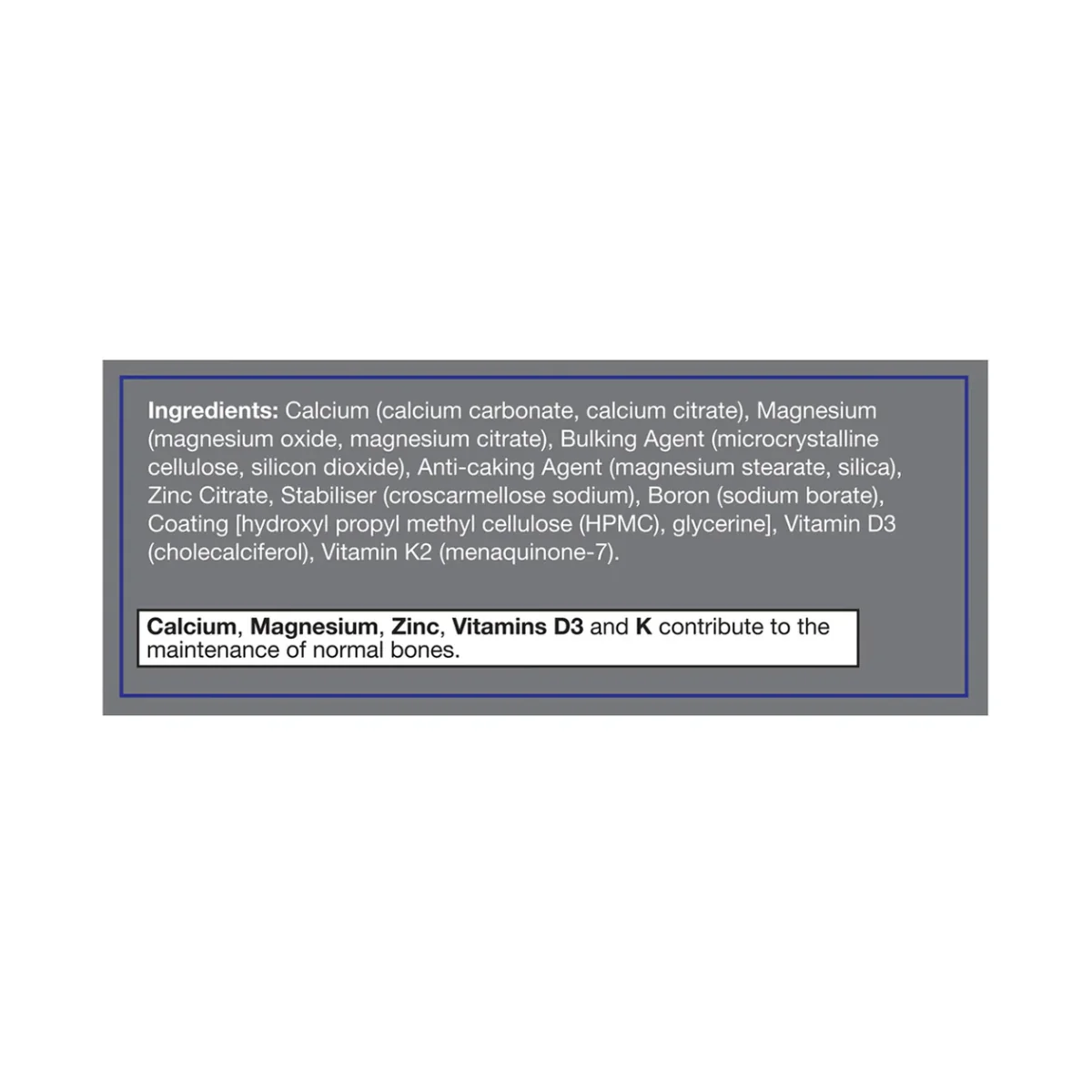 HealthAid Osteozin 90 Vegetarian Tablets - Image 3