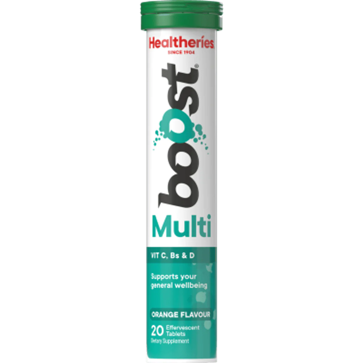 Healtheries Boost Multi Orange 20 Effervescent Tablets