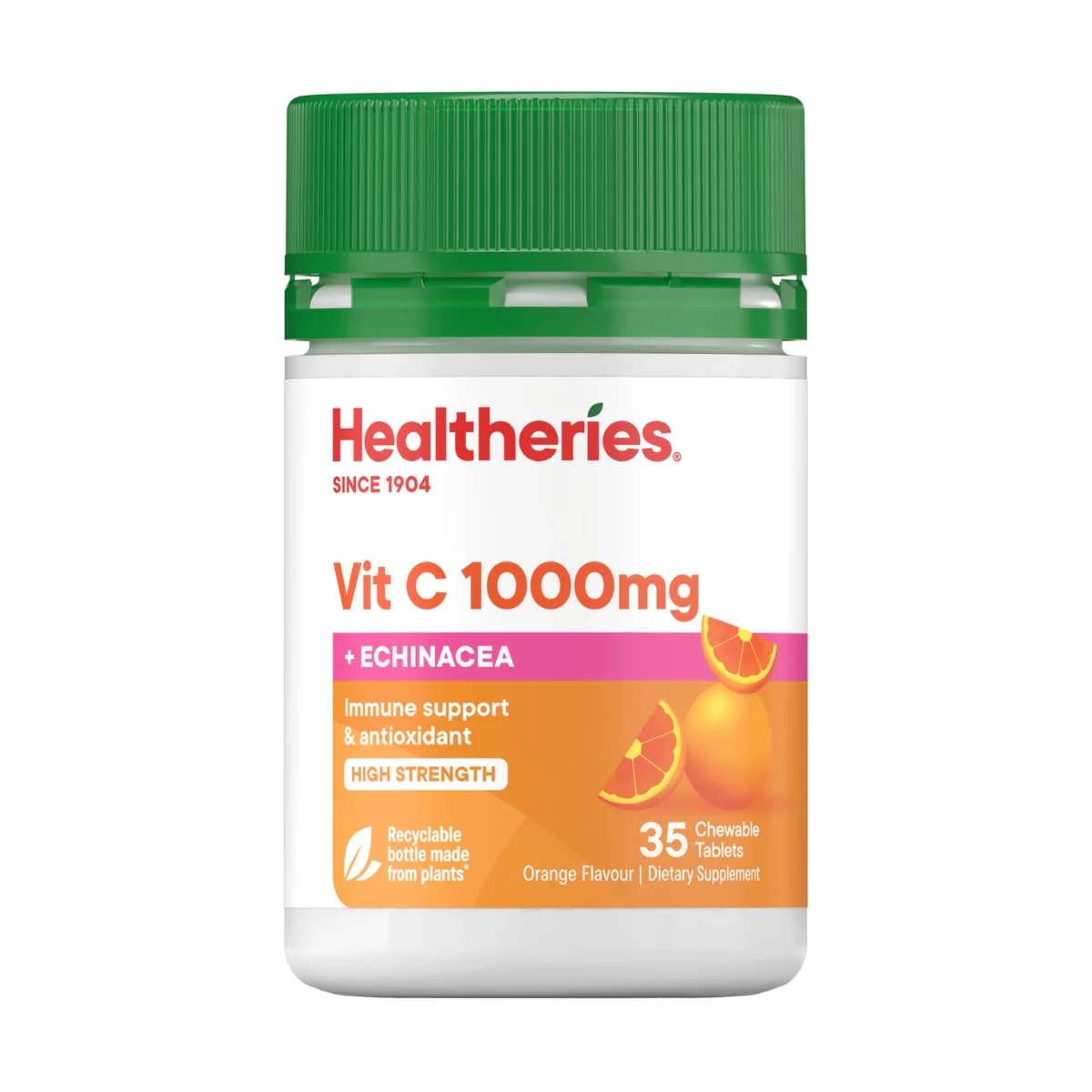Healtheries Vit C 1,000mg Plus Echinacea 35 Chewable Tablets