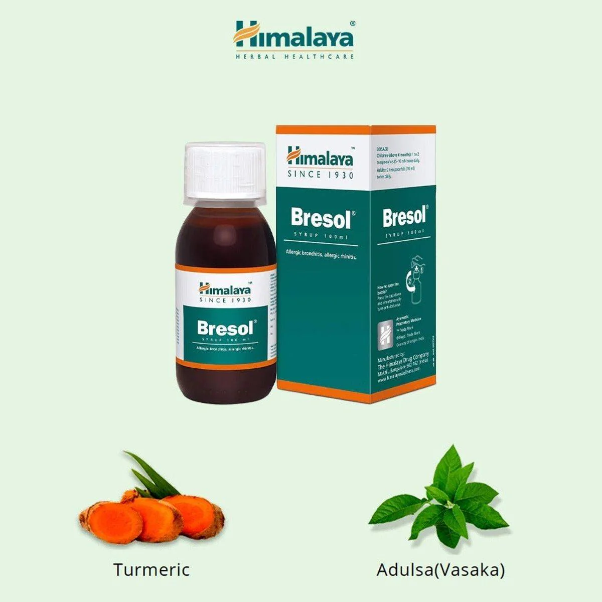 Himalaya Bresol Syrup 100ml - Image 4