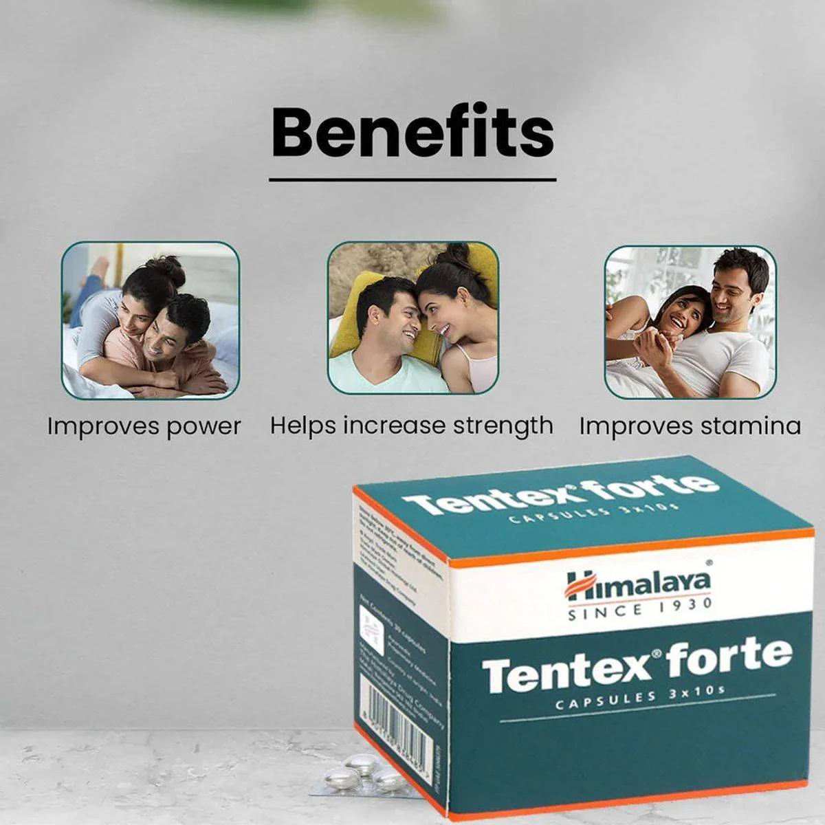 Himalaya Tentex Forte 30 Capsules - Image 2