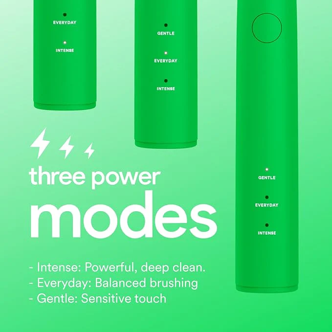 Hismile Electric Toothbrush Green Exclusive - Image 3