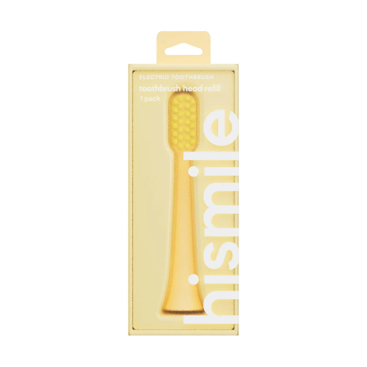 Hismile Electric Toothbrush Head Refills Yellow 1 Pack Exclusive