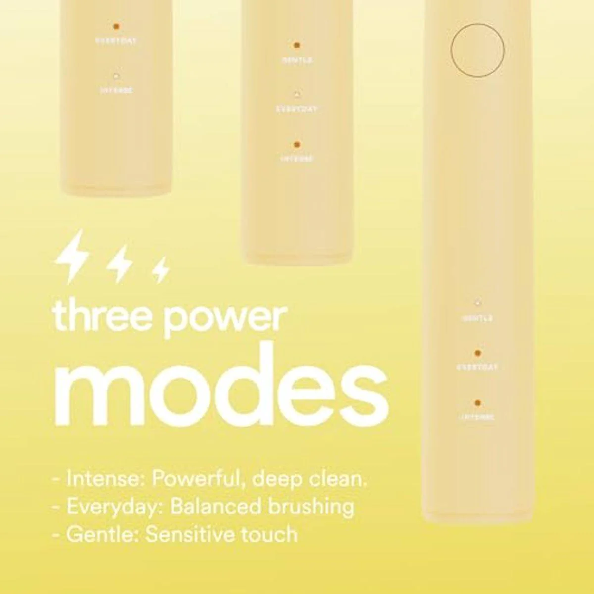 Hismile Electric Toothbrush Yellow Exclusive - Image 3