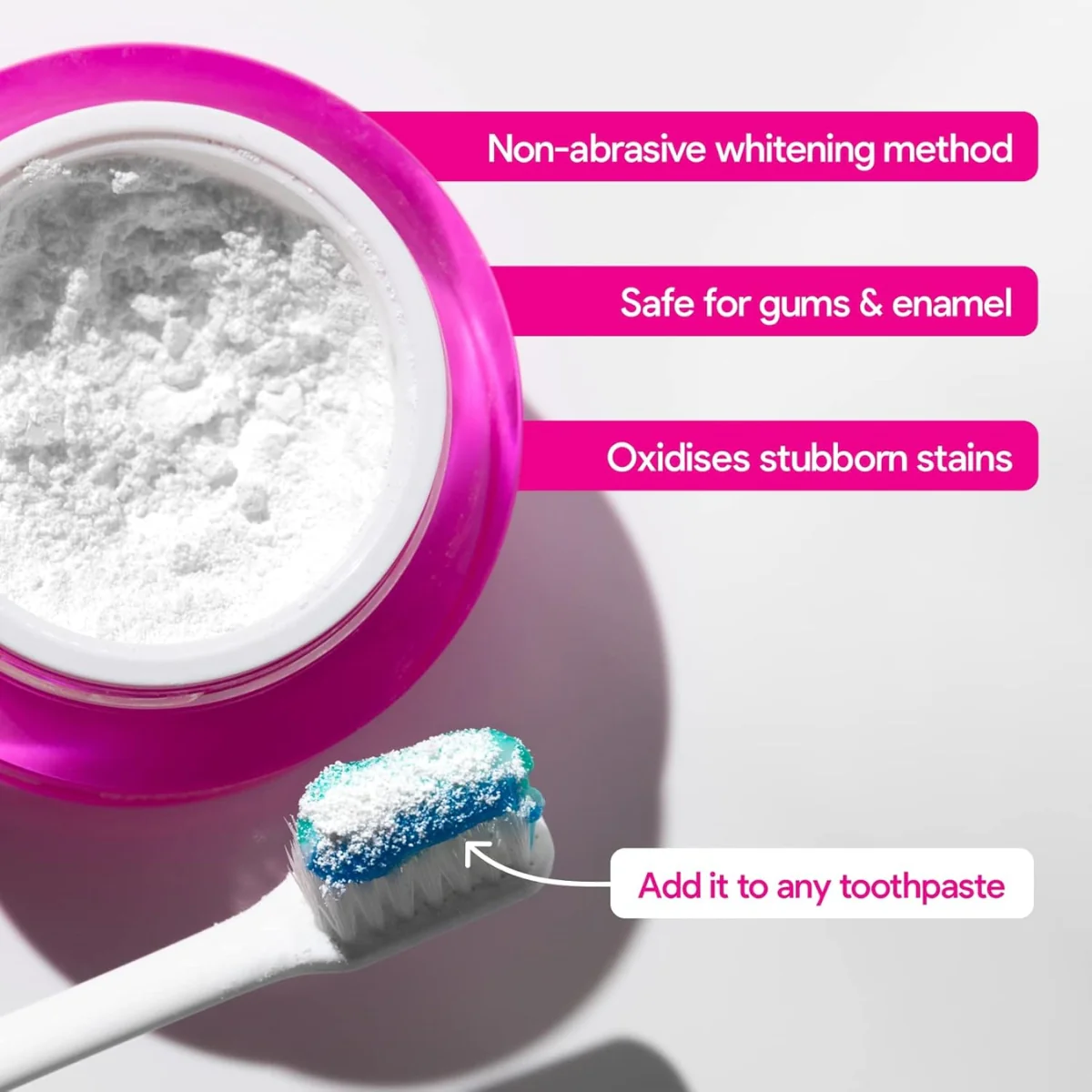 Hismile PAP+ Teeth Whitening Powder 12g - Image 3