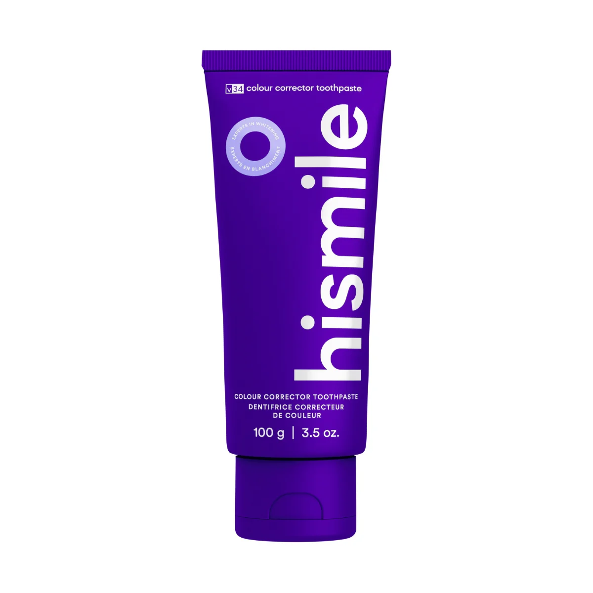 Hismile V34 Teeth Whitening Colour Corrector Toothpaste 100g