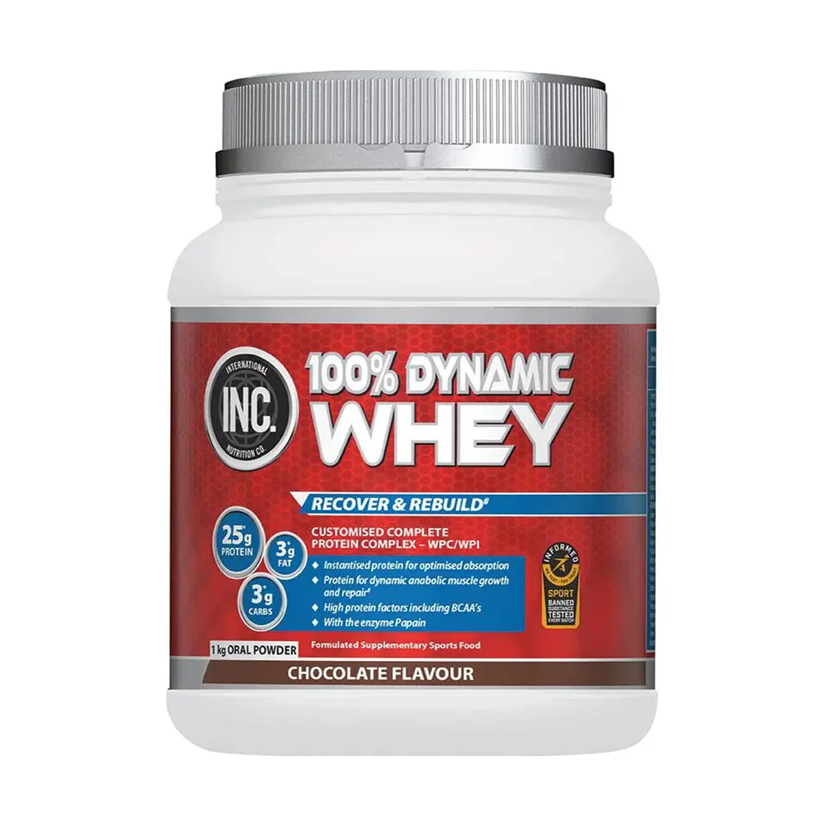 INC 100 Dynamic Whey Chocolate 1kg