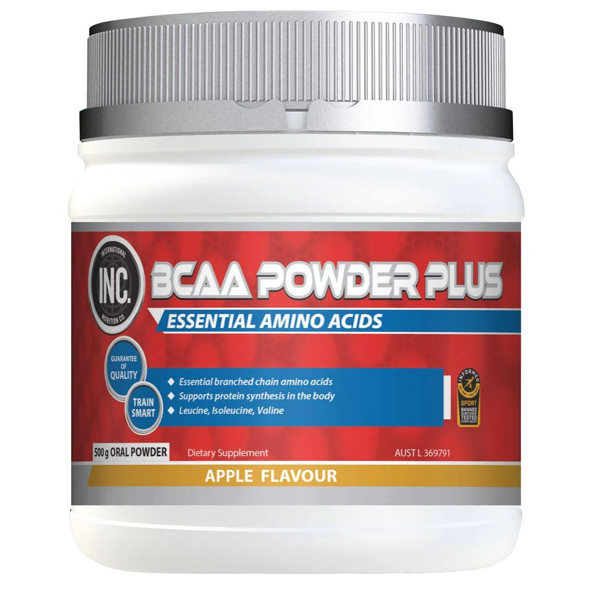 INC BCAA Plus Crisp Apple 500g