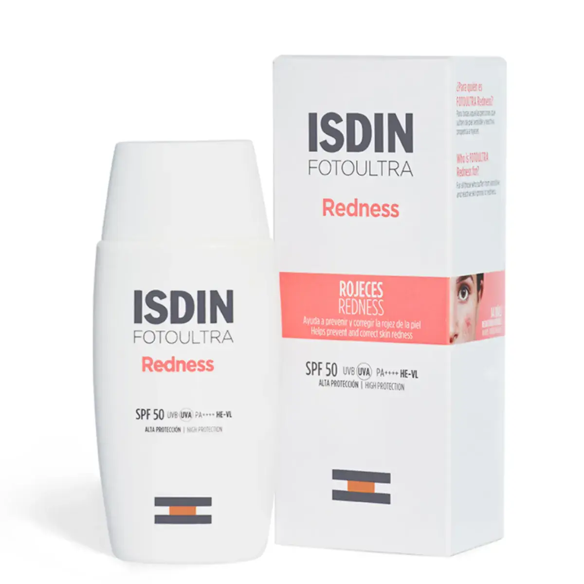 Isdin FotoUltra Redness Facial Sunscreen Cream SPF50 50ml - Image 3