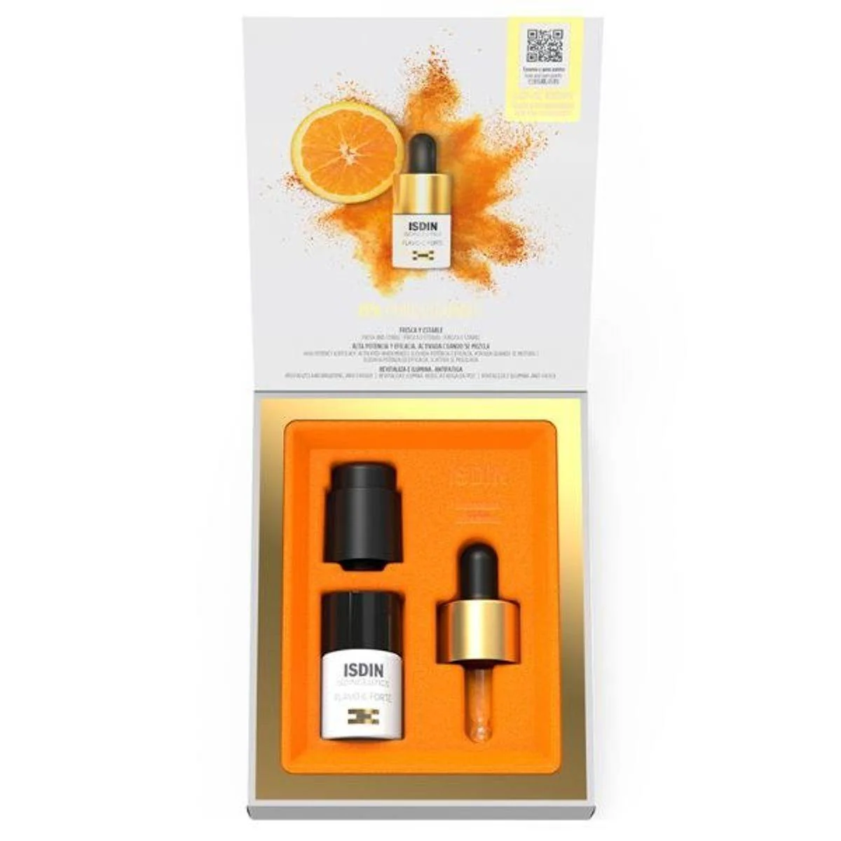 Isdin Isdinceutics Flavo C Forte Revitalize & Brightens Anti Fatigue Serum 5.3ml - Image 2