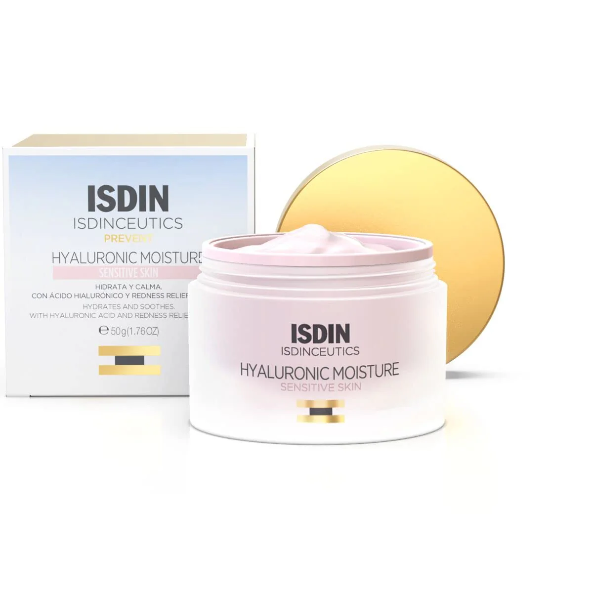 Isdin Isdinceutics Hyaluronic Moisture Cream For Sensitive Skin 50g - Image 2