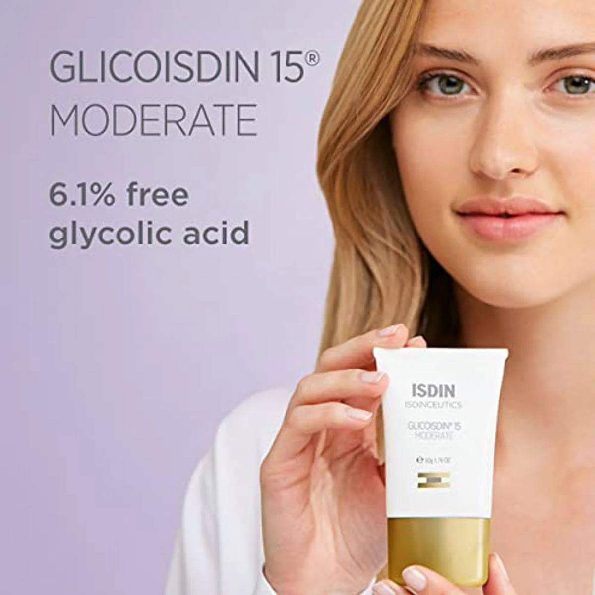 Isdin Isdinceutics Renew Glicoisdin 15 Moderate Facial Cream 50ml - Image 5