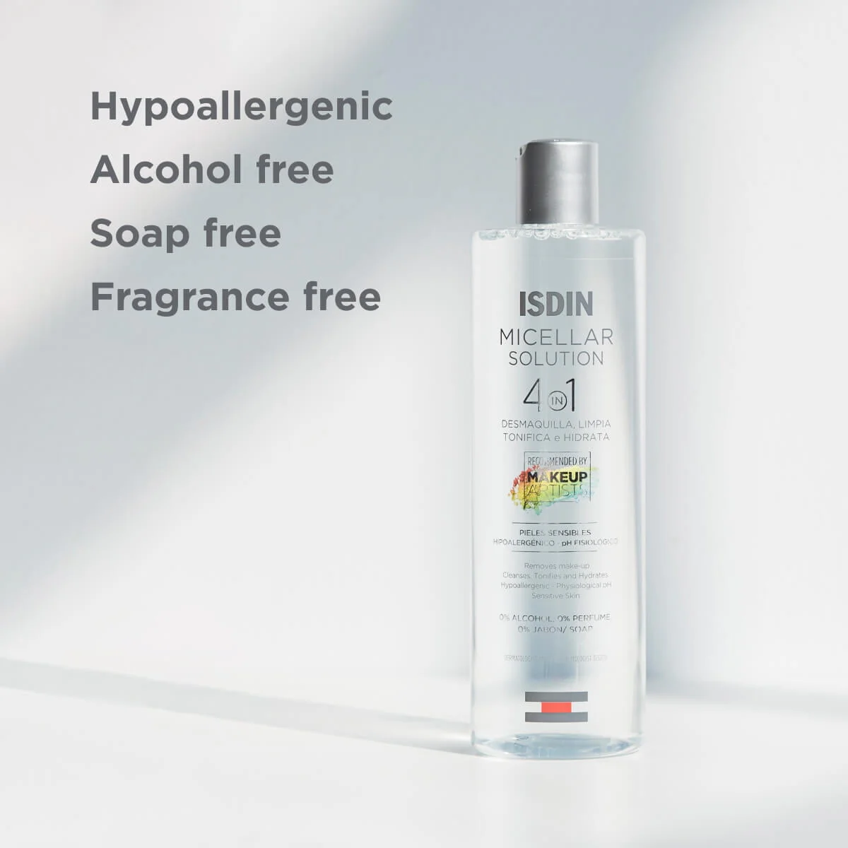 Isdin Micellar Solution 4 In 1 Facial Cleanser 400ml - Image 4
