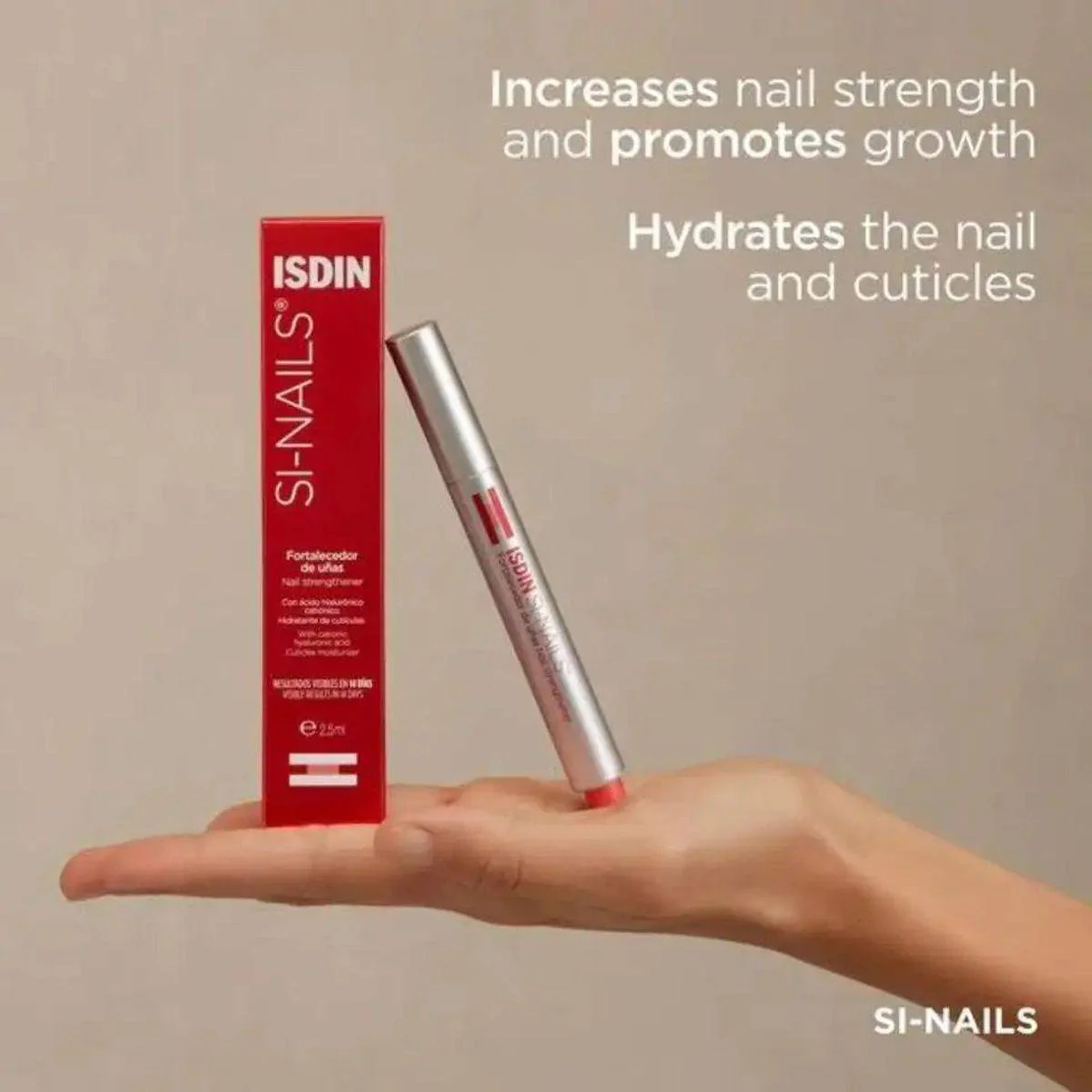 Isdin SI Nails Nail Strengthener 2.5ml - Image 4