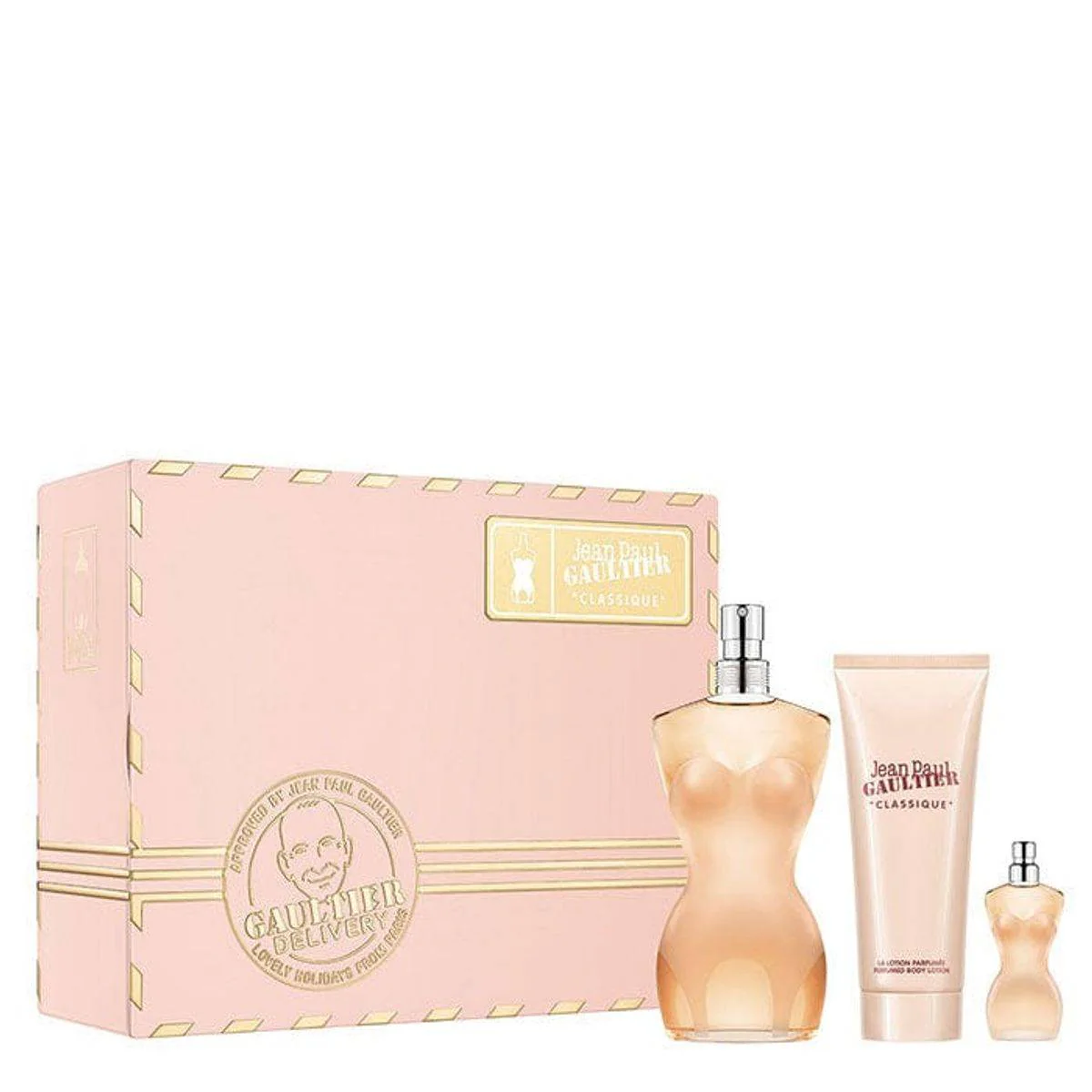 Jean Paul Gaultier Classique Eau de Toilette 100ml + Parfum Body Lotion 75ml Gift Set