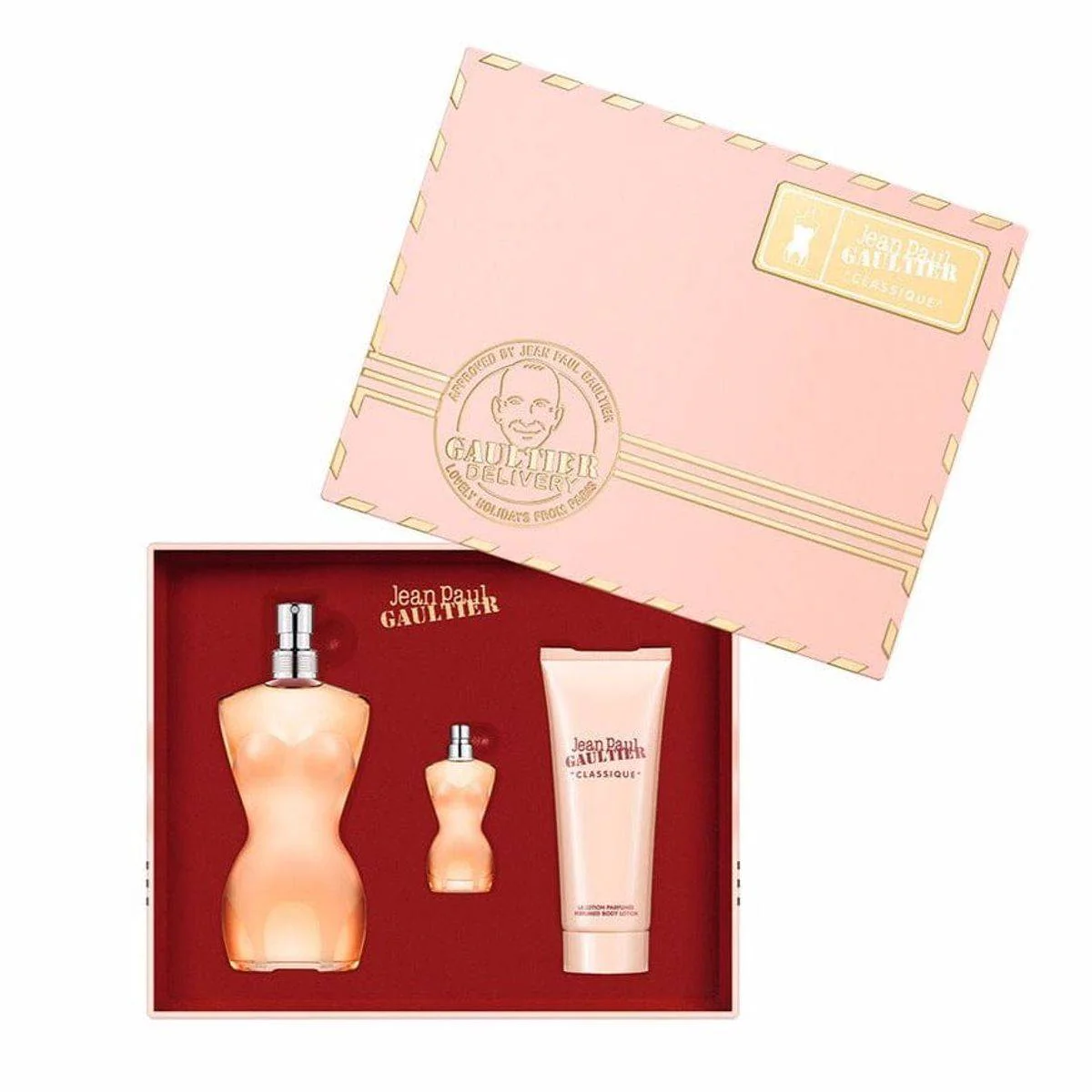 Jean Paul Gaultier Classique Eau de Toilette 100ml + Parfum Body Lotion 75ml Gift Set - Image 2
