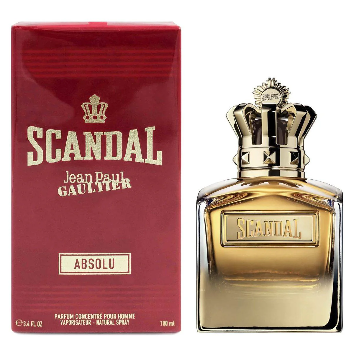 Jean Paul Gaultier Scandal Absolu Pour Homme Parfum Concentre 100ml