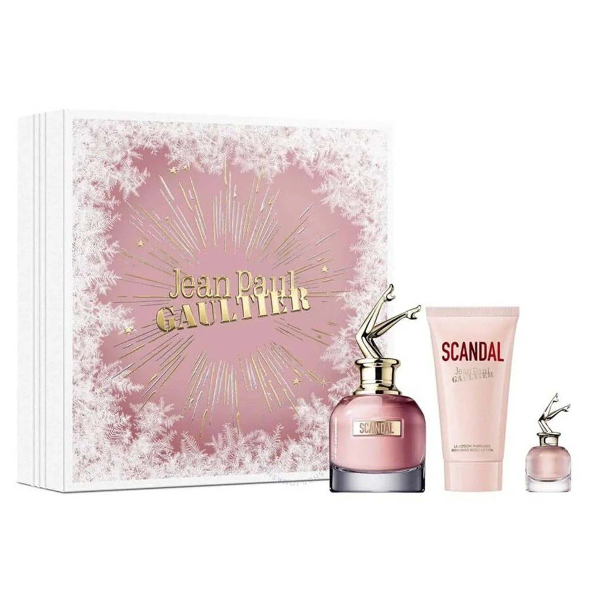 Jean Paul Gaultier Scandal Eau de Parfum 50ml + Eau de Parfum 6ml + Body Lotion 75ml Gift Set
