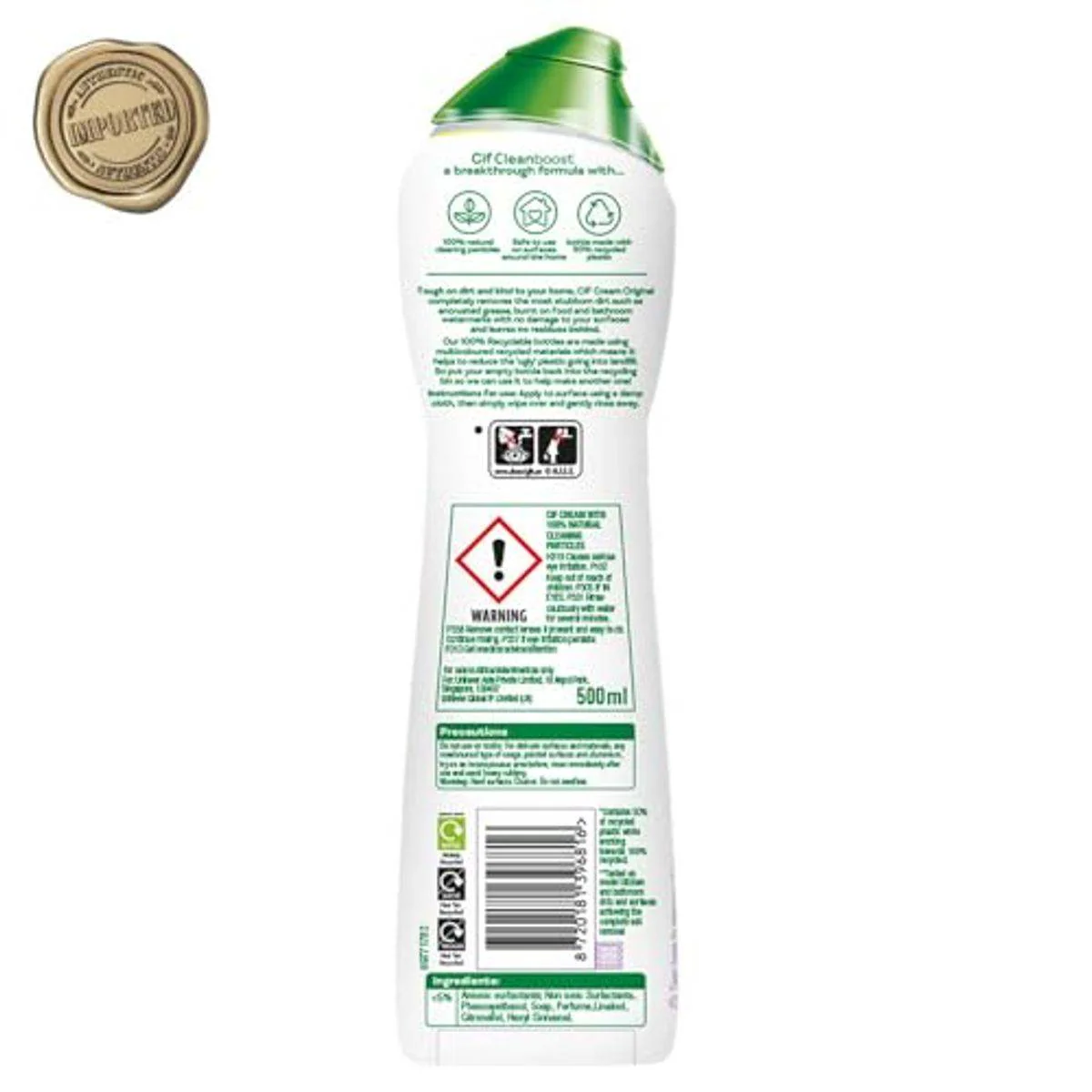 Jif Cream Cleaner Original 500ml - Image 5