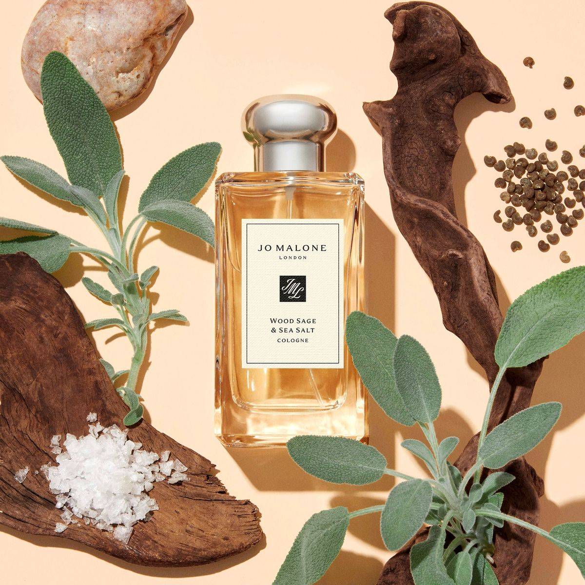 Jo Malone Wood Sage & Sea Salt Cologne 100ml - Image 4
