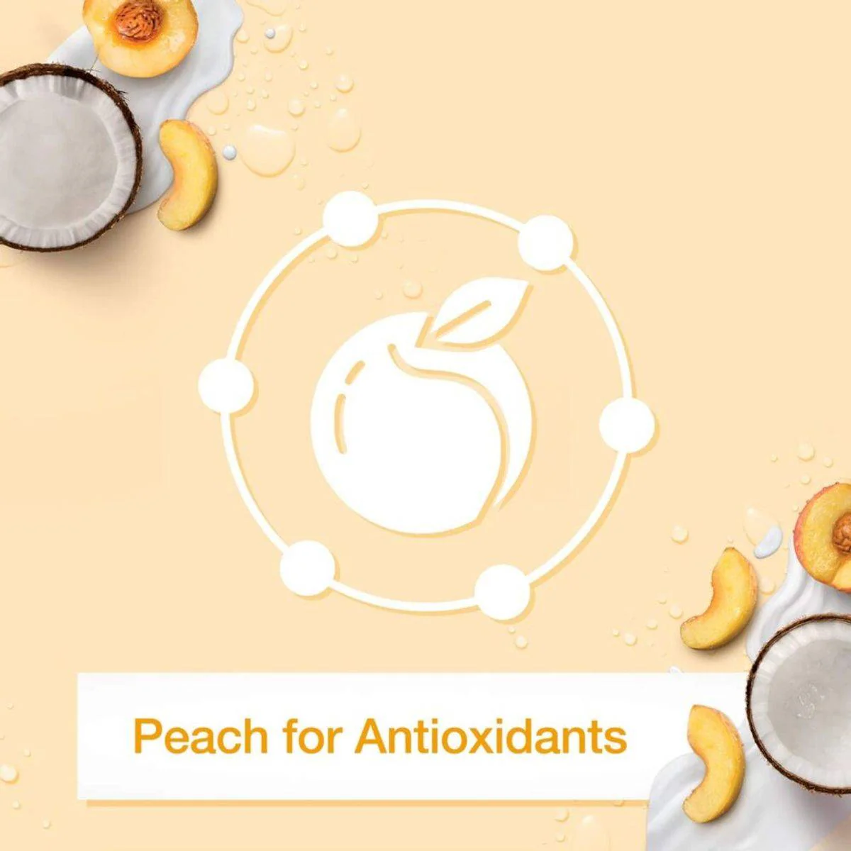 Johnsons Vita Rich Body Wash Indulging Yogurt Peach & Coconut 250ml - Image 2