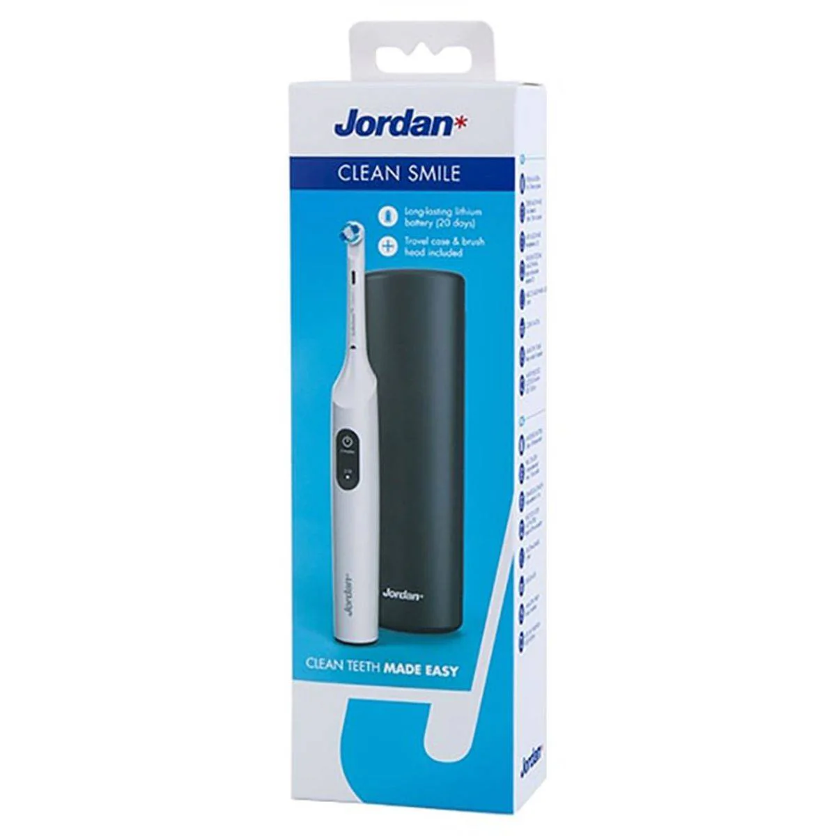Jordan Electric Toothbrush Clean Smile Dark Grey - Image 4