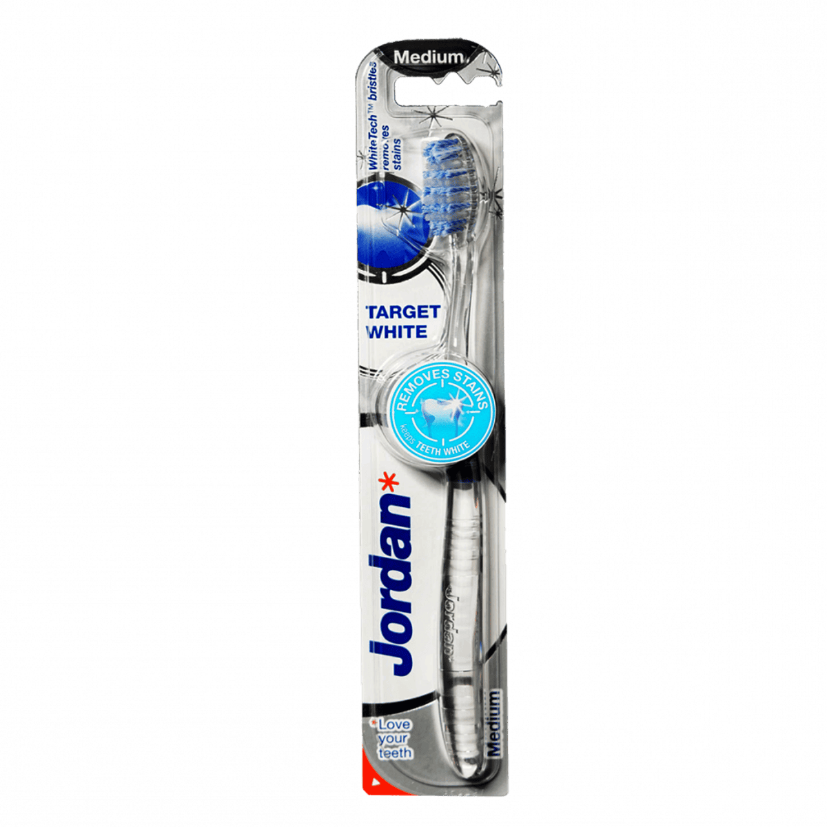 Jordan Toothbrush Target White Medium - Image 2