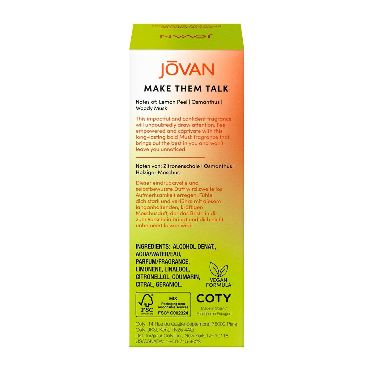 Jovan Make Them Talk Eau de Parfum 50ml - Image 4