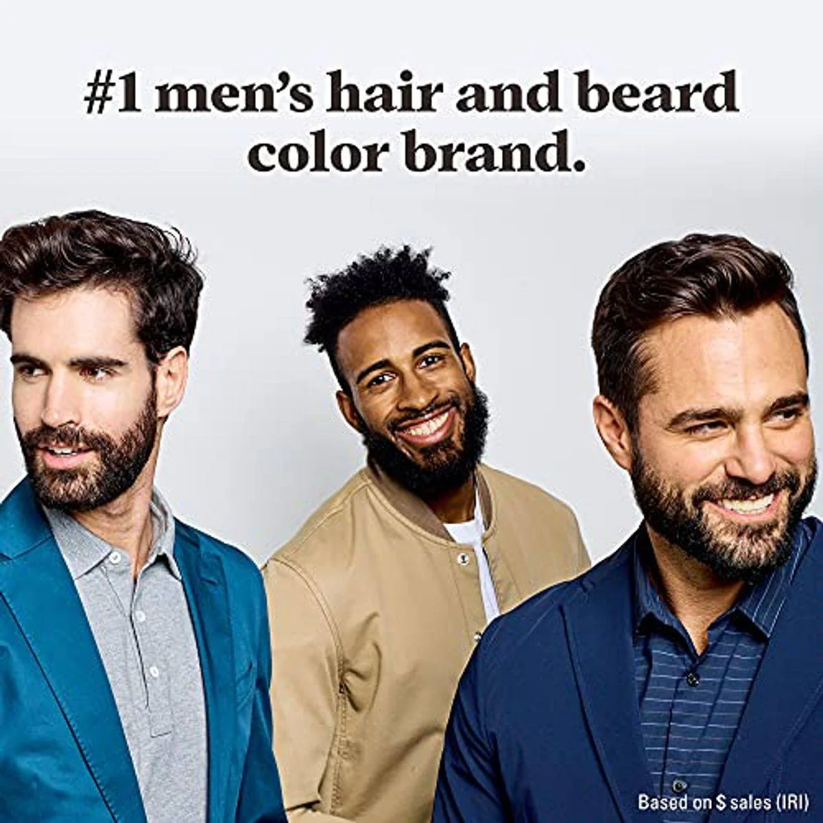 Just For Men Moustache & Beard Brush In Color M40 Medium Dark Brown - Image 6