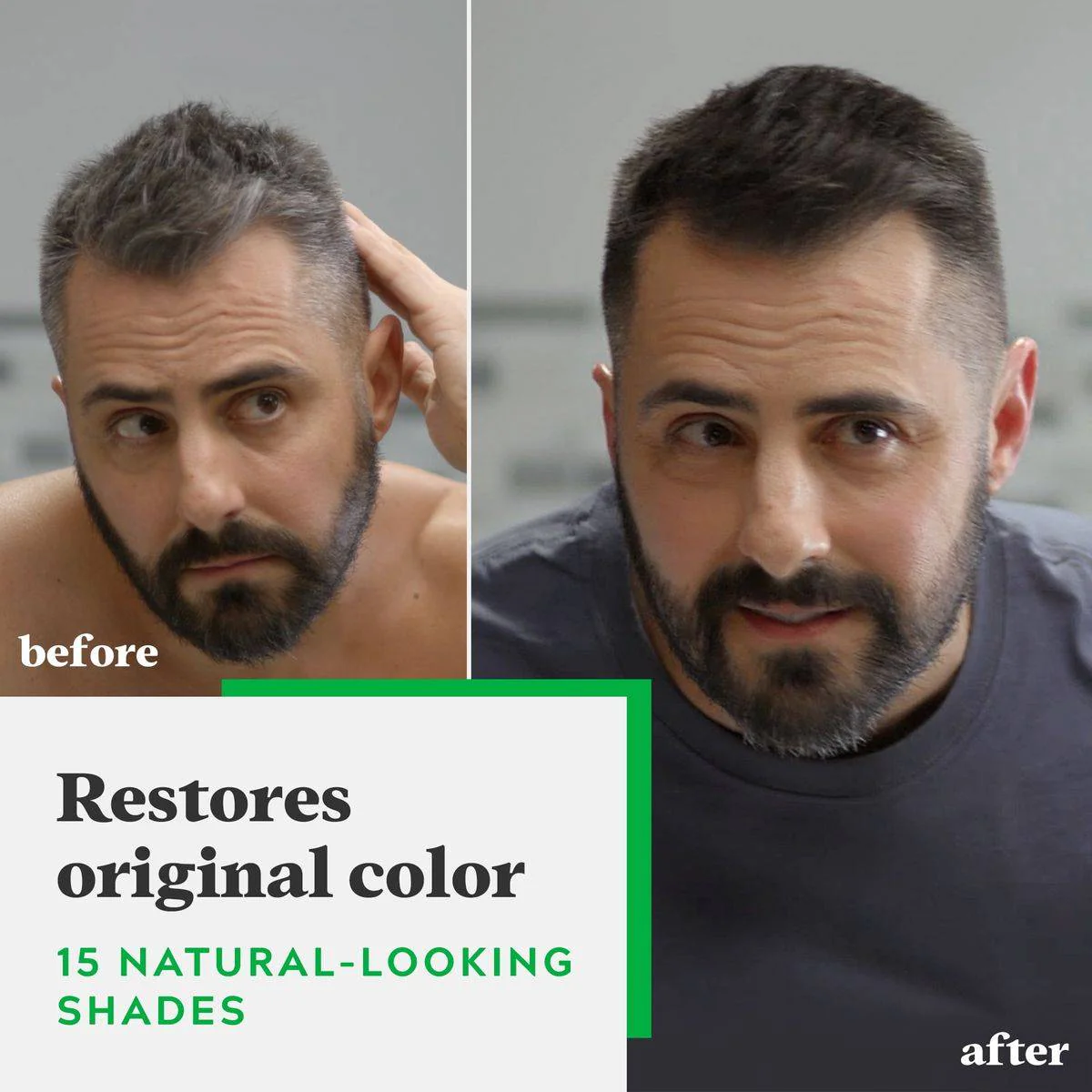 Just For Men Shampoo In Hair Color H35 Medium Brown - Image 4