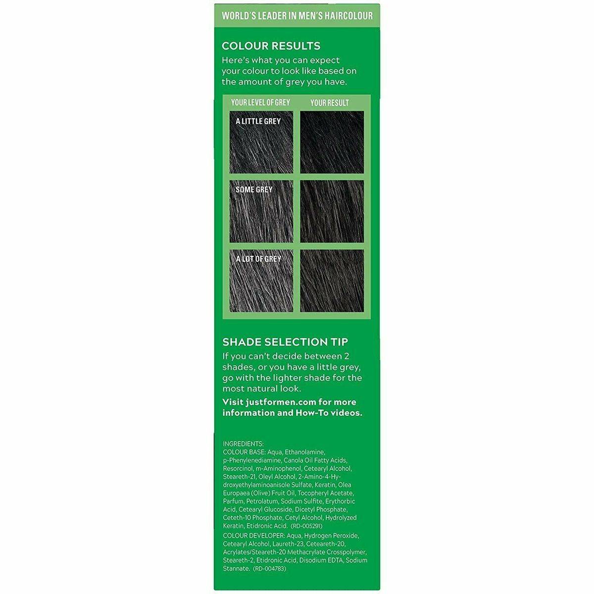 Just For Men Shampoo In Hair Color H55 Real Black - Image 5