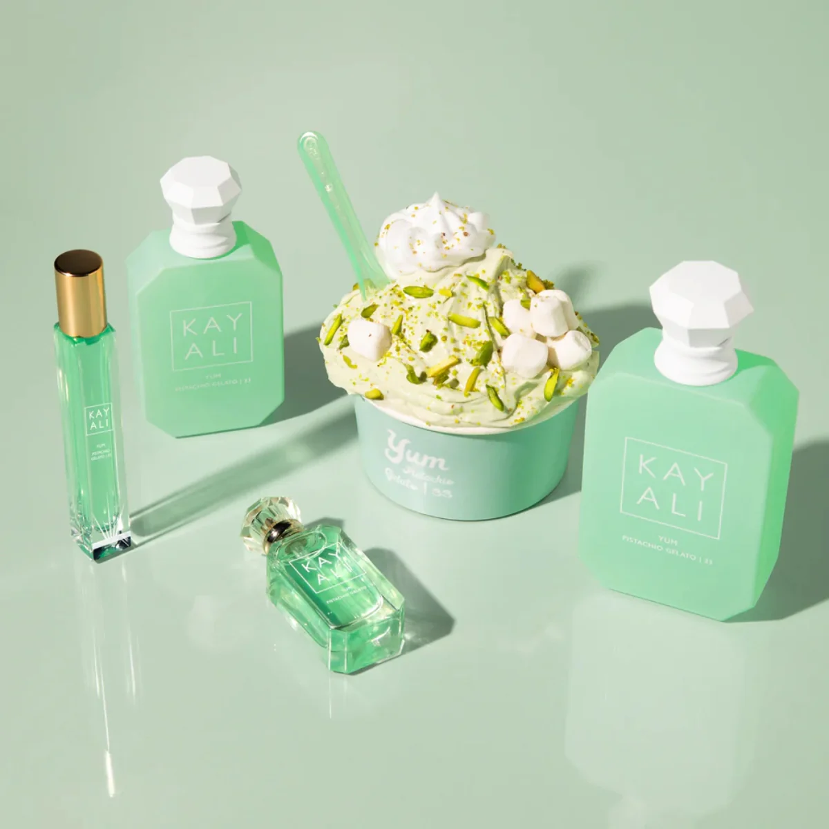 Kayali Yum Pistachio Gelato 33 Intense Eau de Parfum 50ml - Image 4