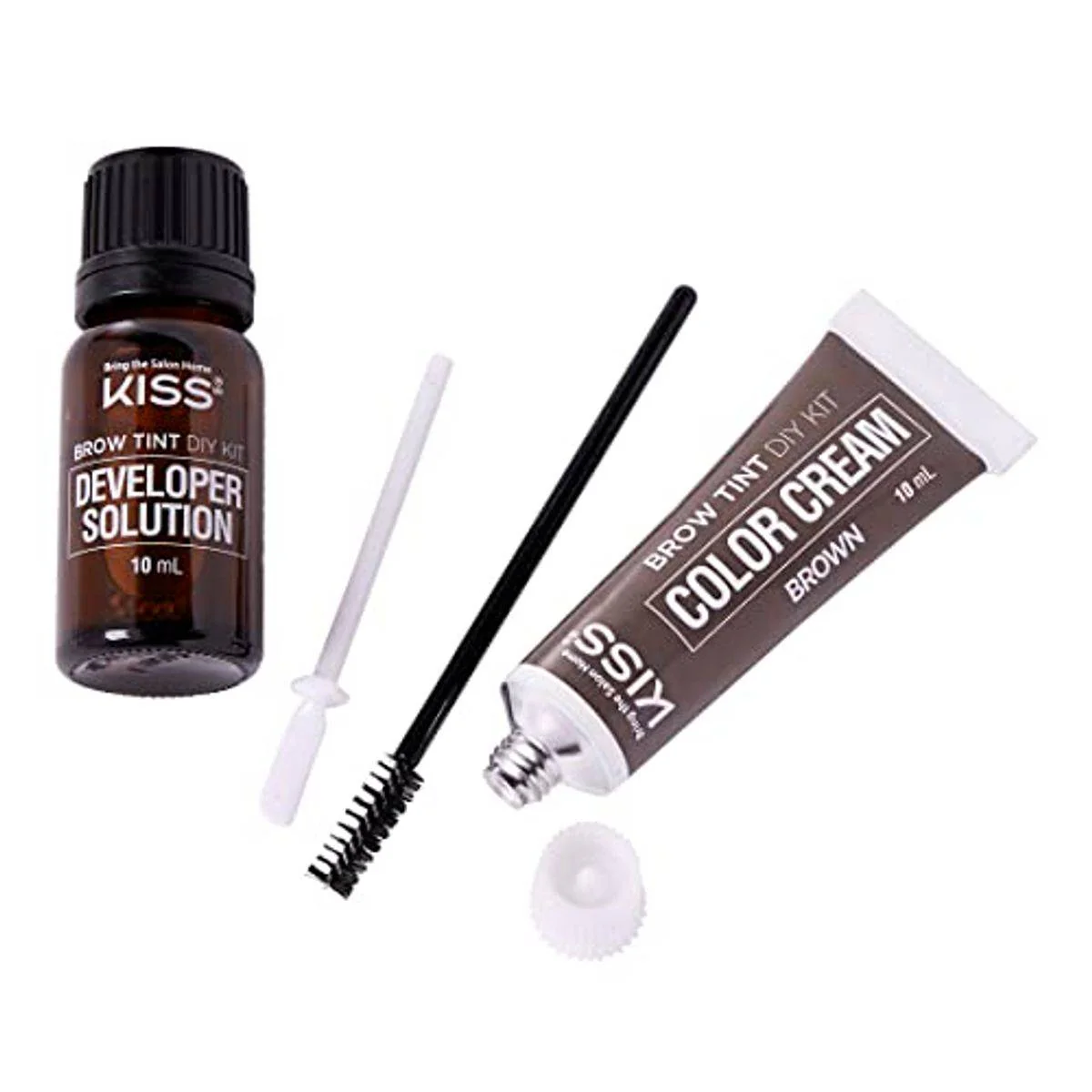 Kiss Brow Tint DIY Kit KEBT01C Brown - Image 4