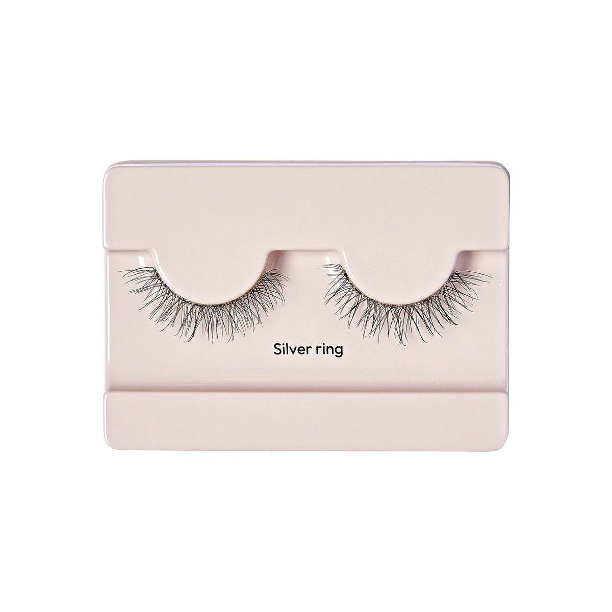Kiss False Eyelash NNS02C The New Natural Lashes Silver Ring 1 Pair - Image 7