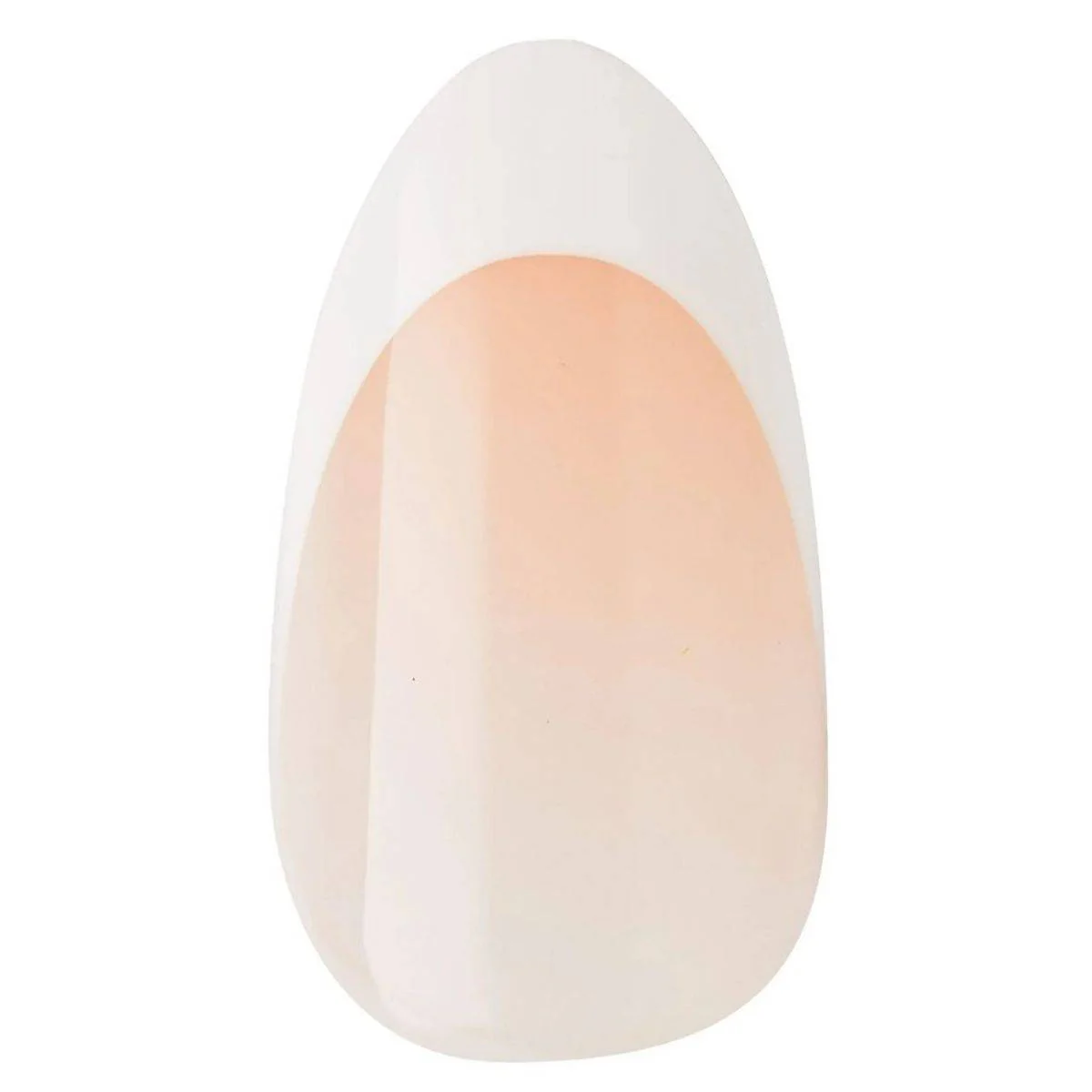 Kiss False Nails IFC03C Impress The No Glue Mani Everlasting Classic French Medium 30 Count - Image 2