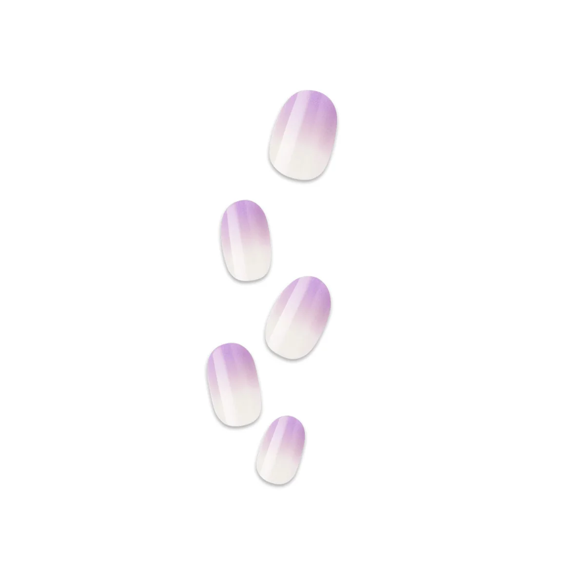 Kiss False Nails IMC52C Impress The No Glue Mani Color Ombre Nails Take A Chance Short 30 Count - Image 4